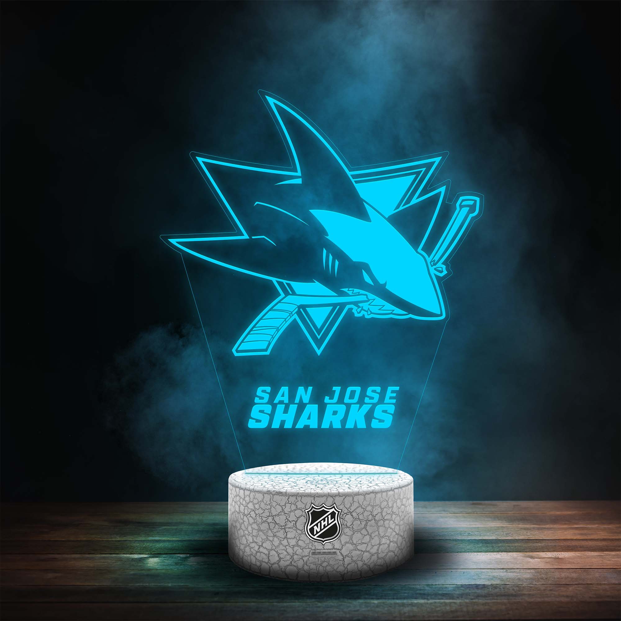 San Jose Sharks NHL Team Logo LED Sign