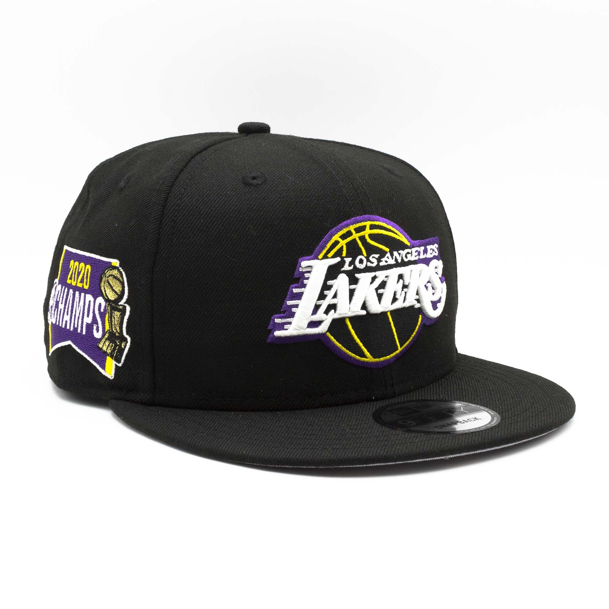 Los Angeles Lakers 2020 NBA Champs New Era 9FIFTY Snapback NBA Cap Schwarz