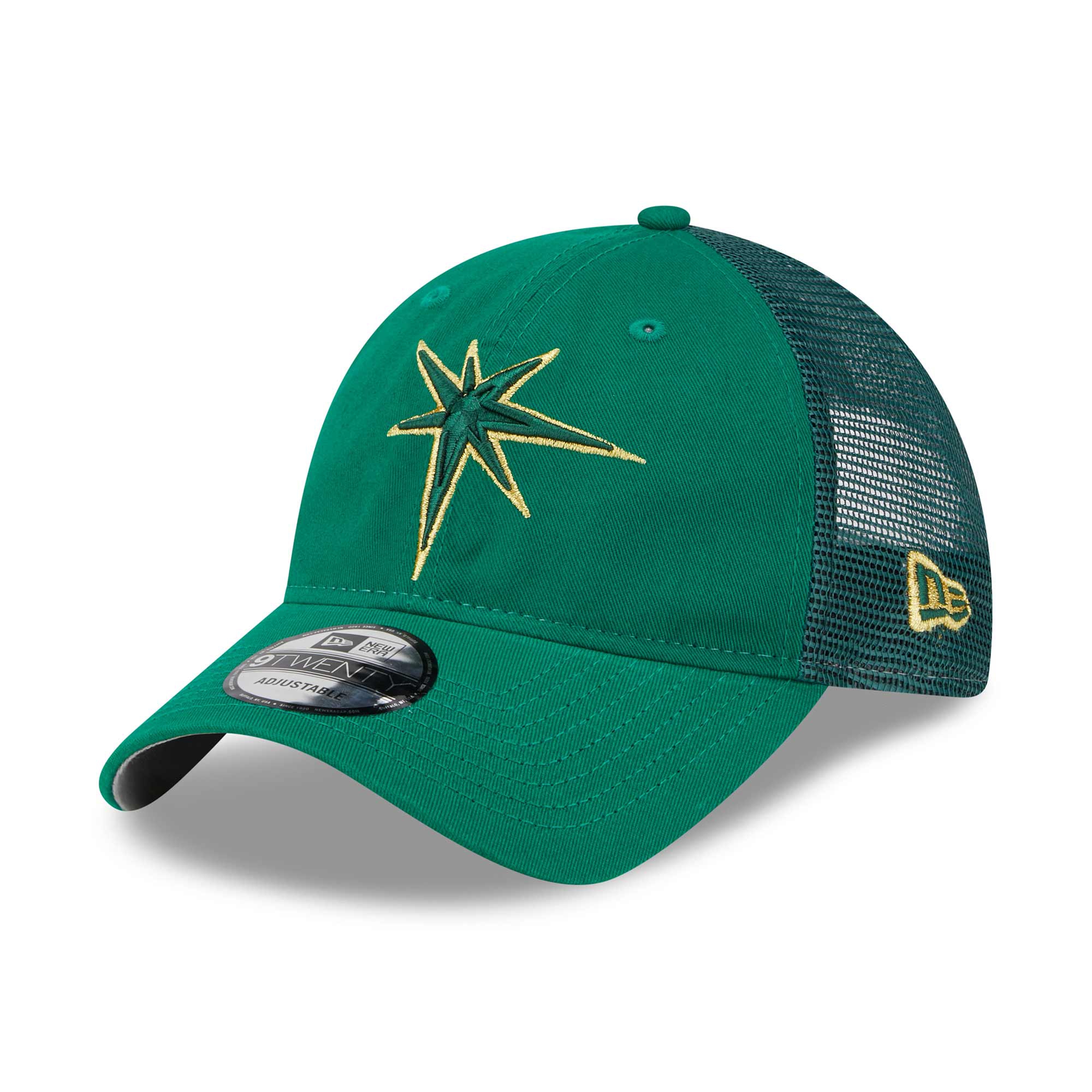 Tampa Bay Rays 2023 St. Patrick's Day New Era 9TWENTY MLB Cap Green