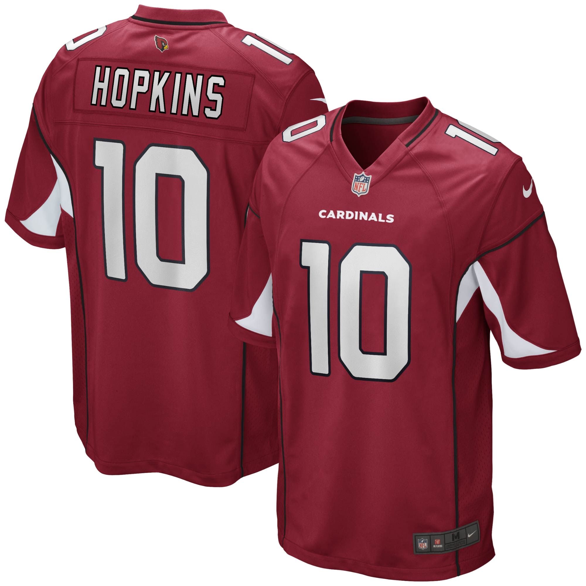 DeAndre Hopkins #10 Arizona Cardinals Nike Game NFL Jersey Red