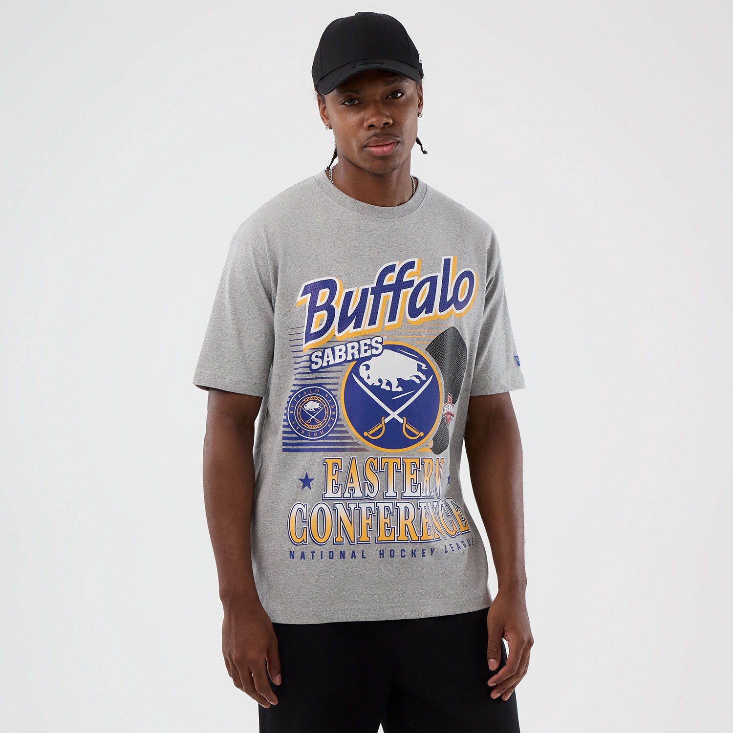 Buffalo Sabres Sport Classics Oversized NHL T-Shirt Grau