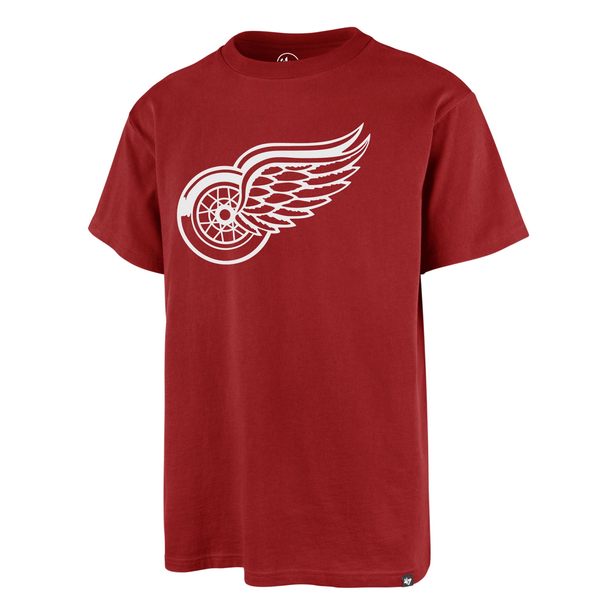 Detroit Red Wings Team Logo '47 Echo NHL T-Shirt Rot