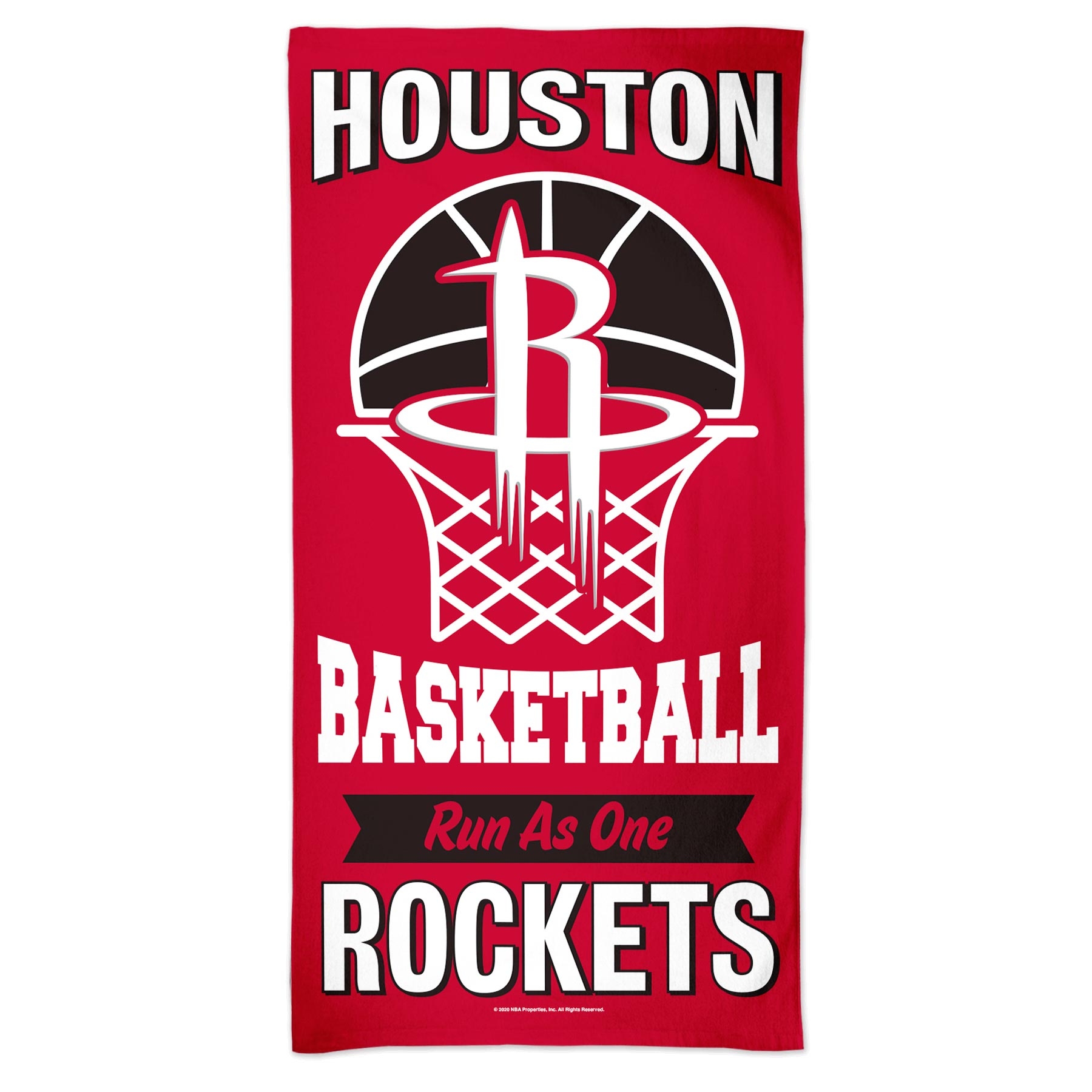Houston Rockets Basket Fiber NBA Strandtuch