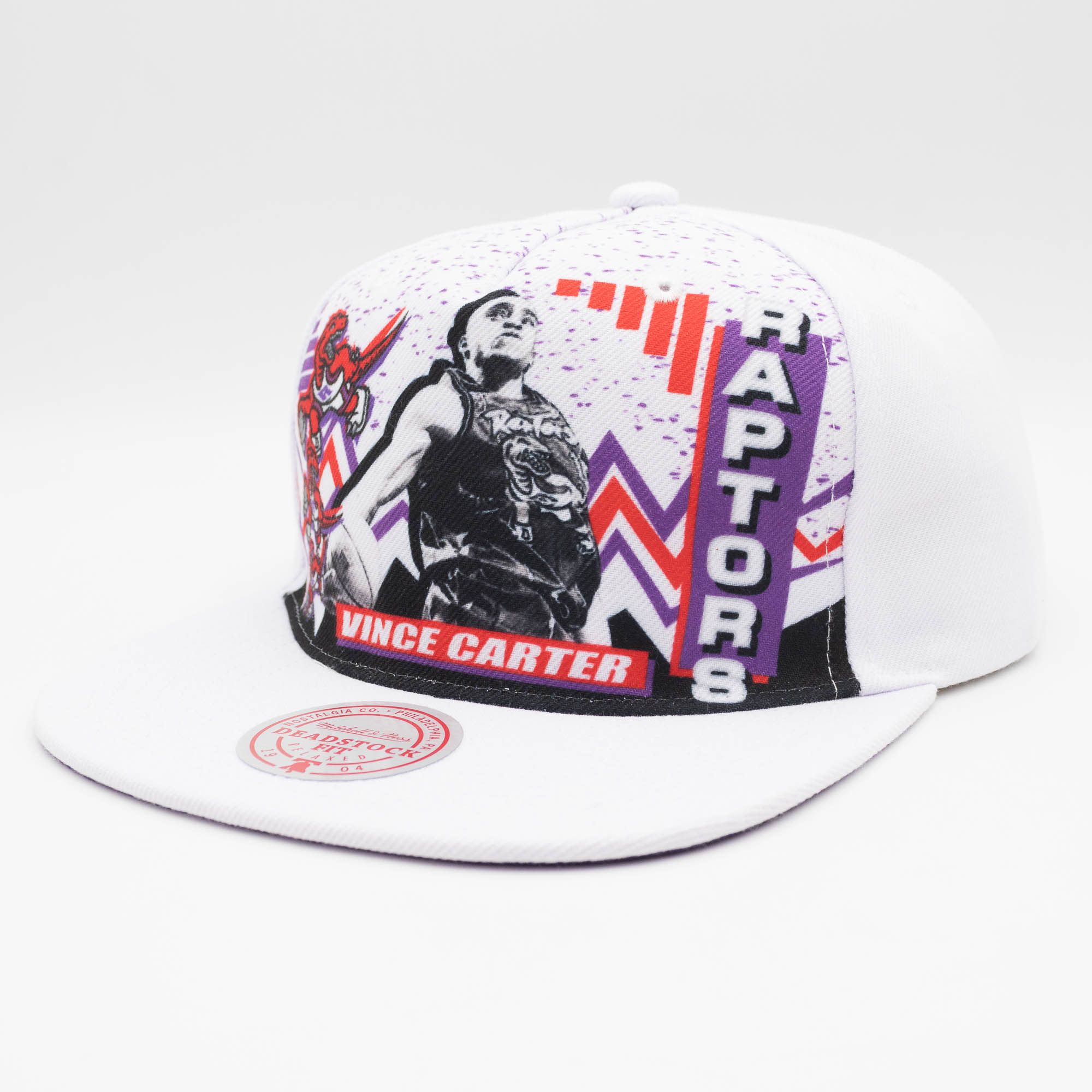 Toronto Raptors Vince Carter 90s Playa Mitchell & Ness Deadstock Snapback Cap
