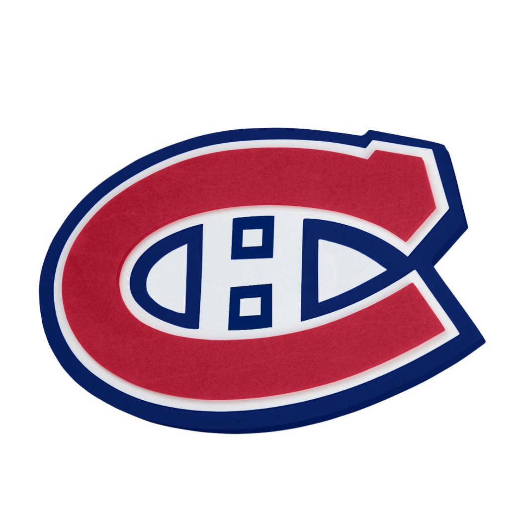Montreal Canadiens NHL 3D Foam Logo Wall Sign