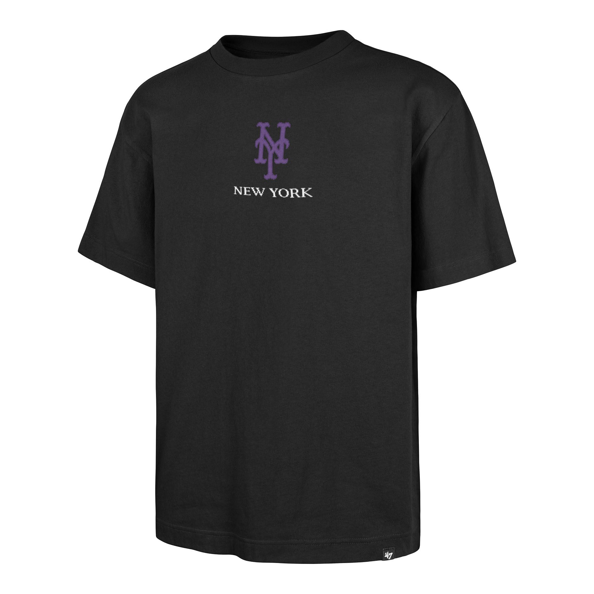 New York Mets 8-Bit Hero Foundation MLB T-Shirt Schwarz