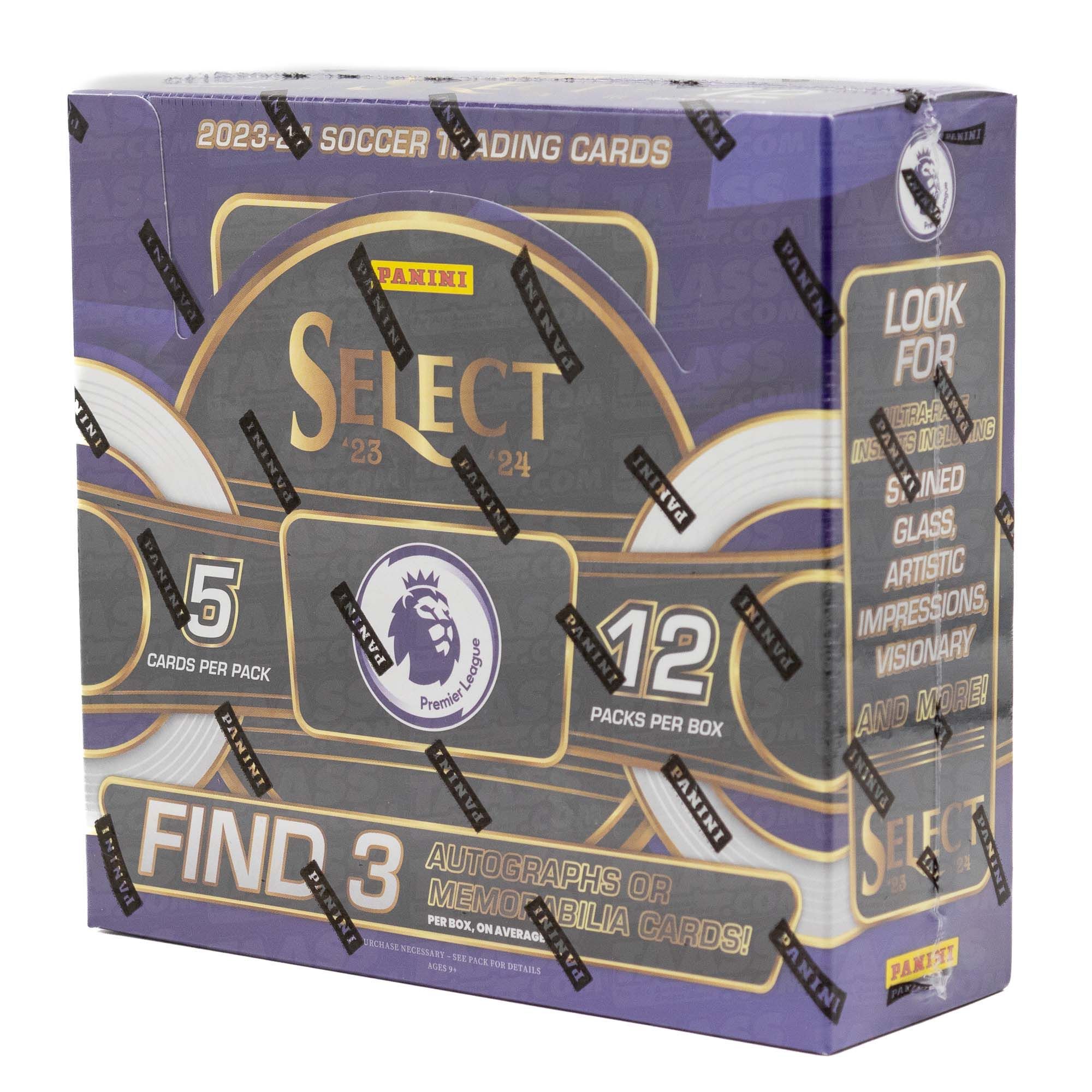 2023/24 Panini Select Premier League Soccer Hobby Box