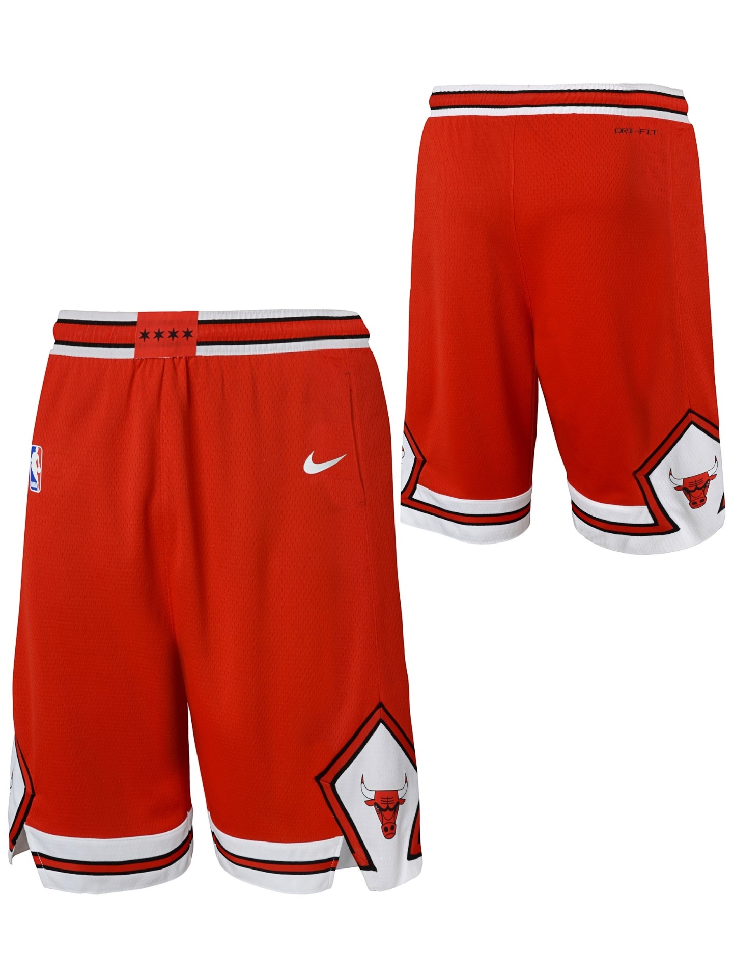 Chicago Bulls Icon Swingman NBA Shorts Rot (YOUTH)