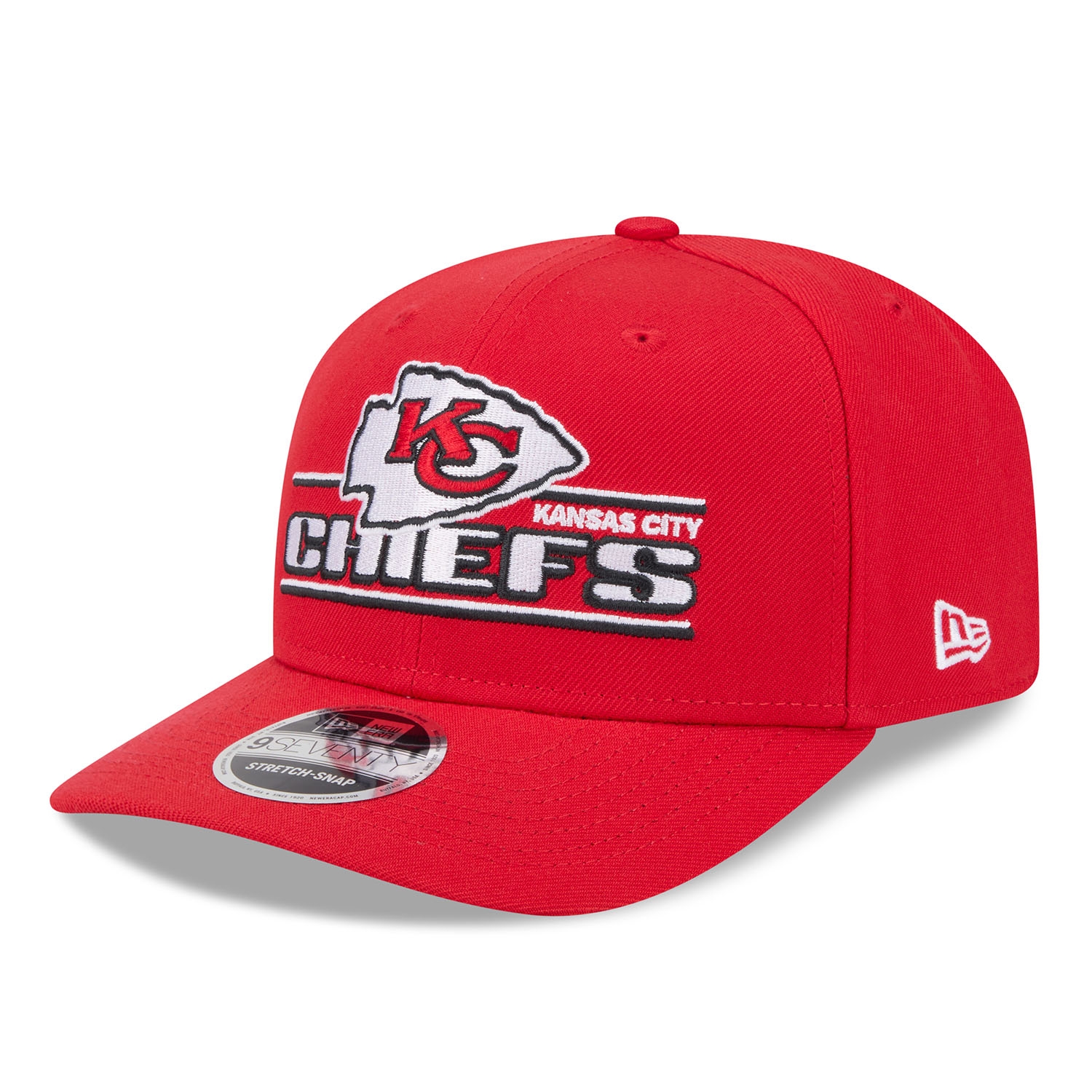 New Era Kansas City Chiefs NFL Chainstitch 9FIFTY A-Frame Snapback