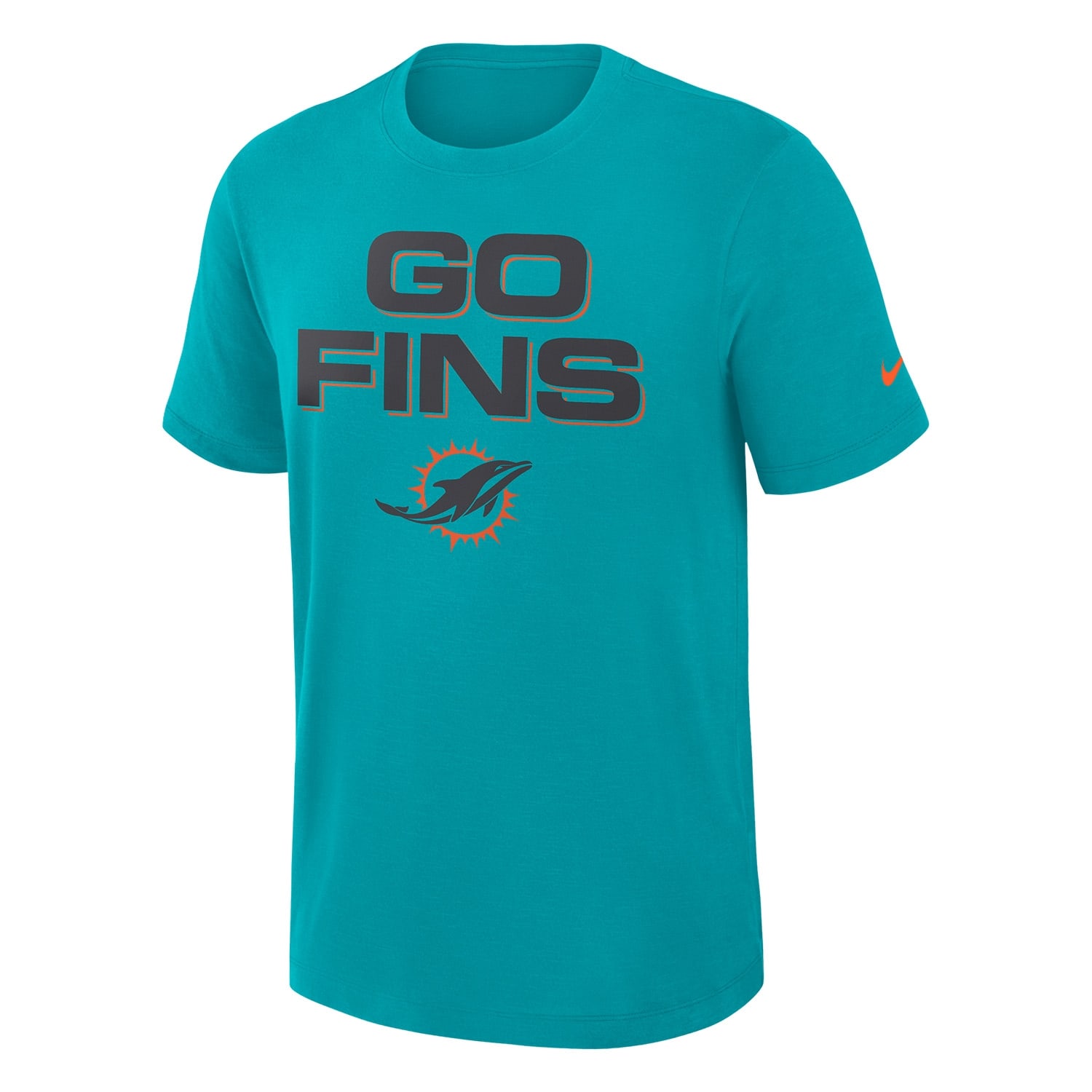 Miami Dolphins 2025 Rivalries Dri-FIT Slub NFL T-Shirt Aqua