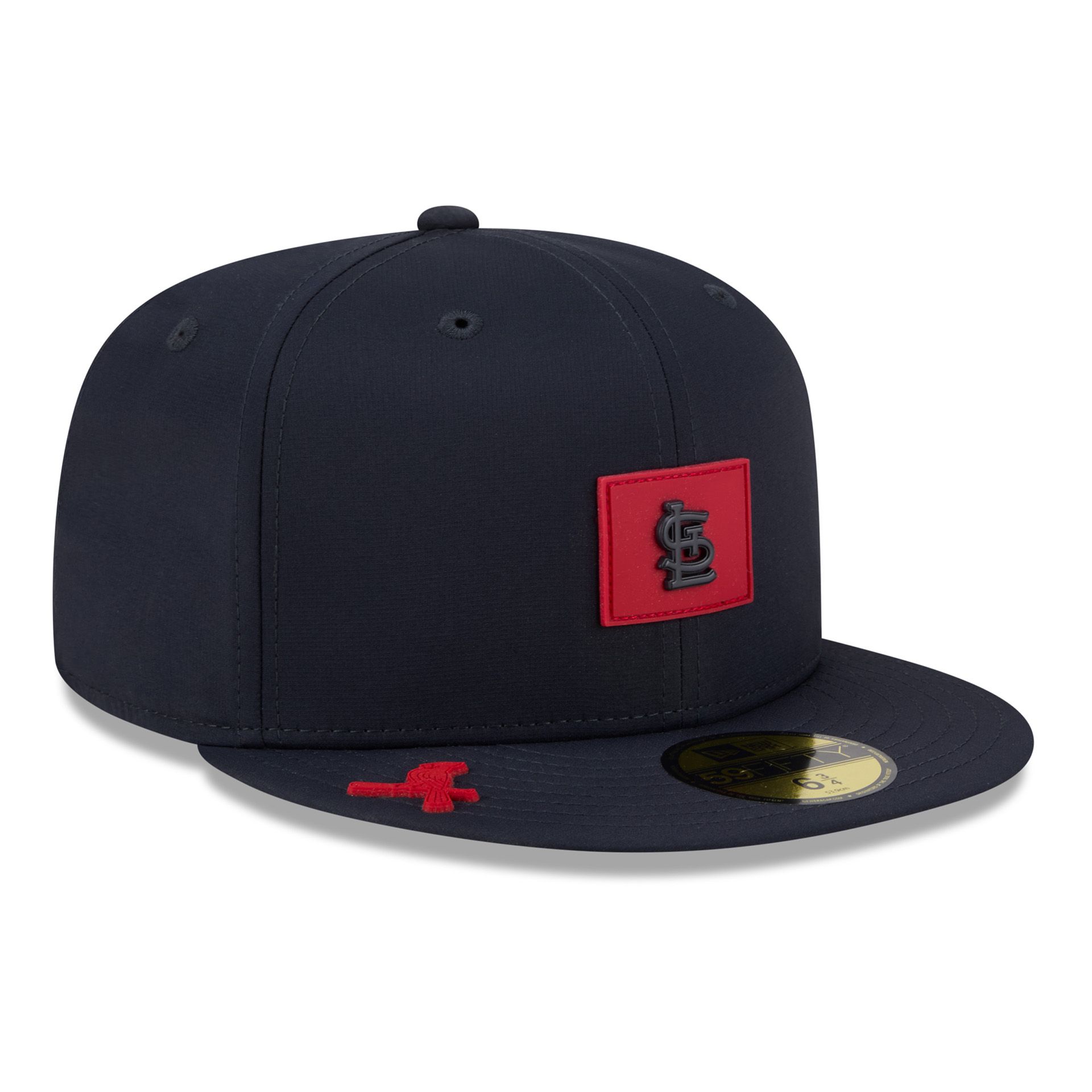 St. Louis Cardinals 2026 MLB Clubhouse 59FIFTY Fitted Cap Schwarz