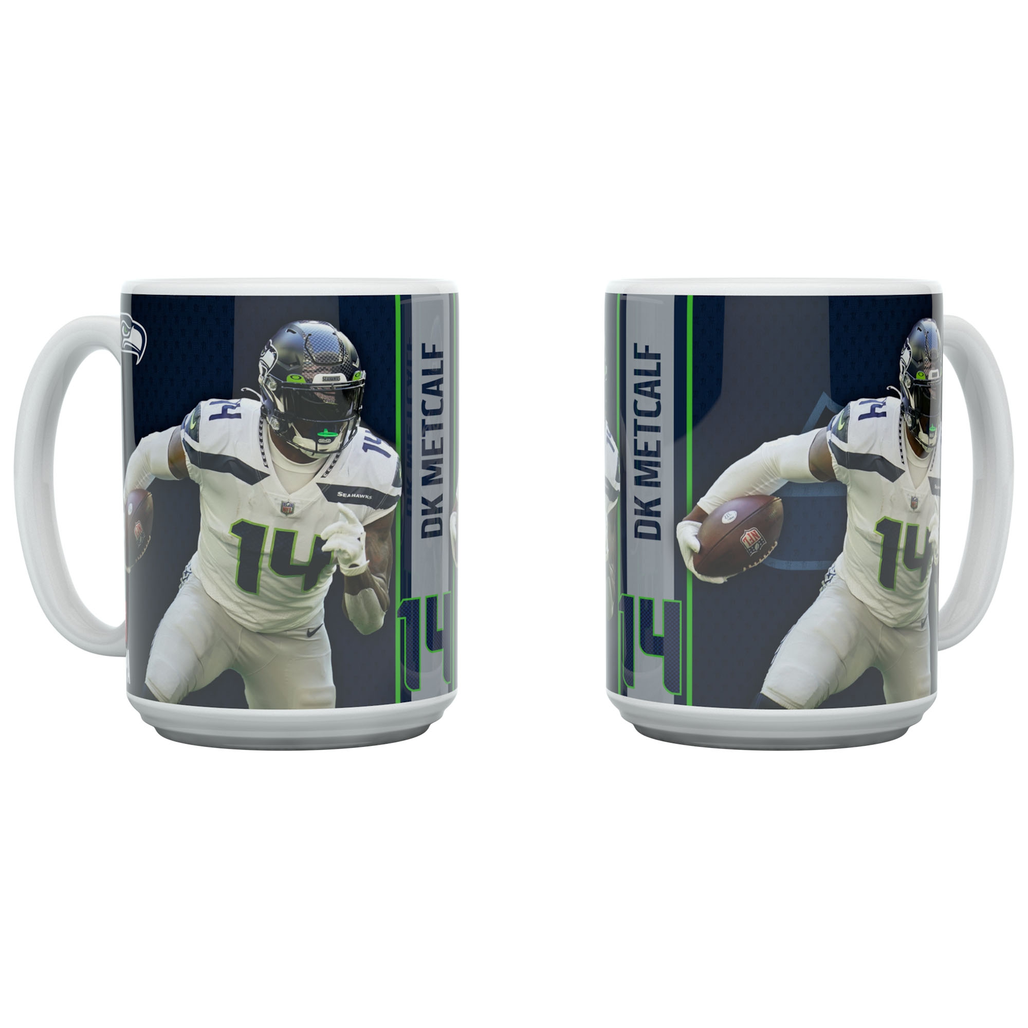 D.K. Metcalf Seattle Seahawks Jumbo Mug (450 ml)