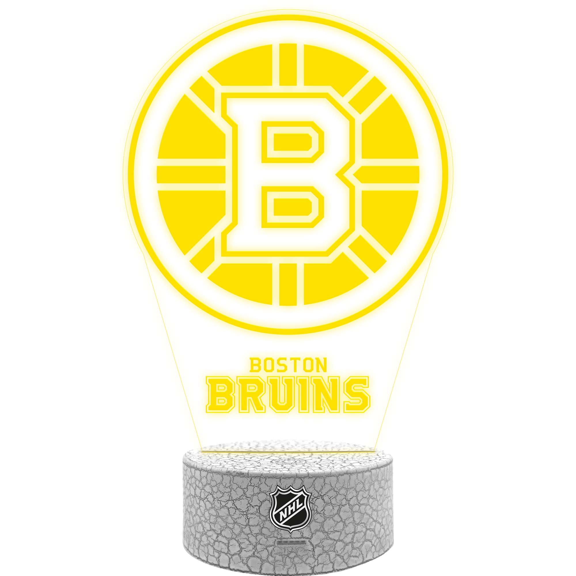 Boston Bruins NHL Team Logo LED-Leuchtschild
