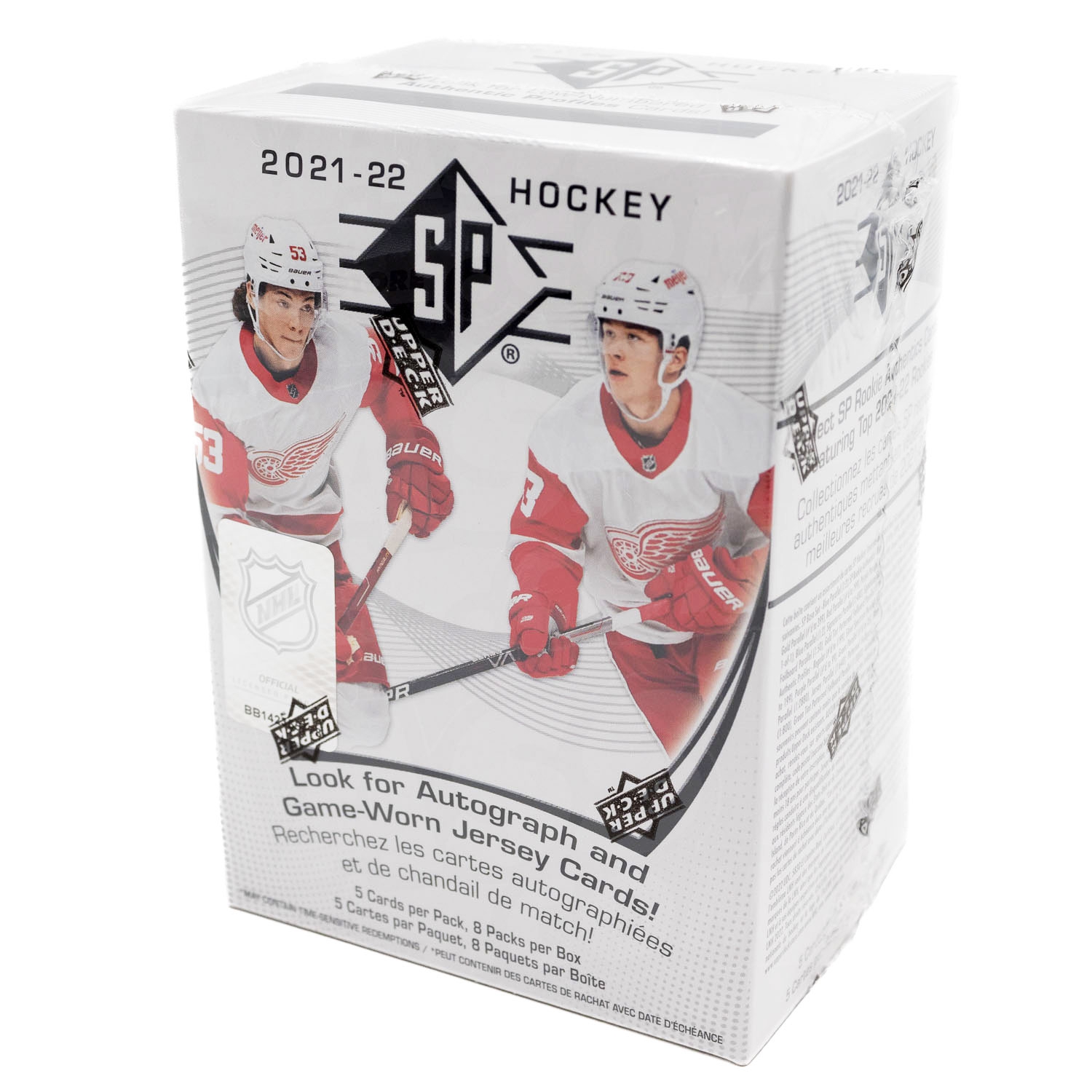 2021/22 Upper Deck SP NHL Hockey Blaster Box