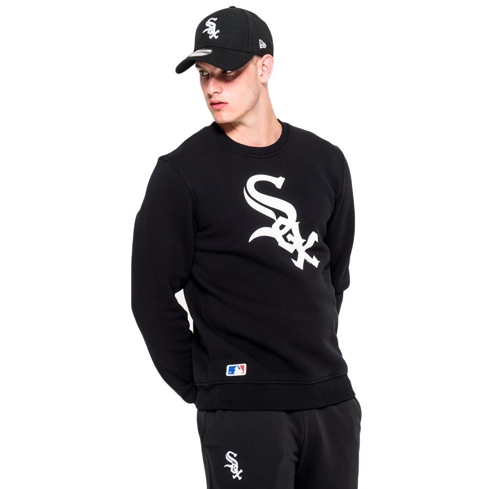Chicago White Sox Logo Crewneck MLB Sweatshirt Schwarz