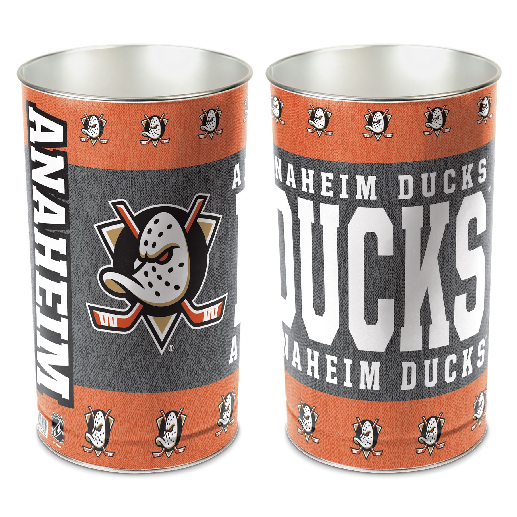 Anaheim Ducks Eishockey NHL Papierkorb