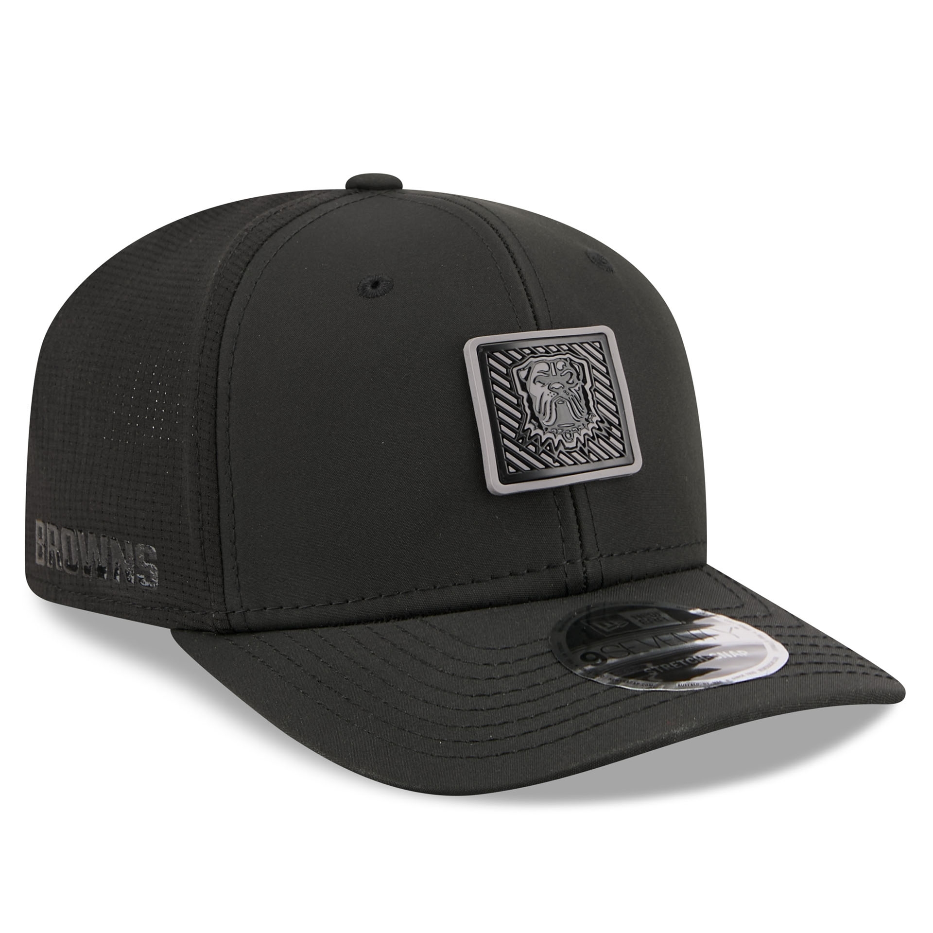 Cleveland Browns Black 2026 NFL Training Camp 9SEVENTY Stretch-Snap Cap Black