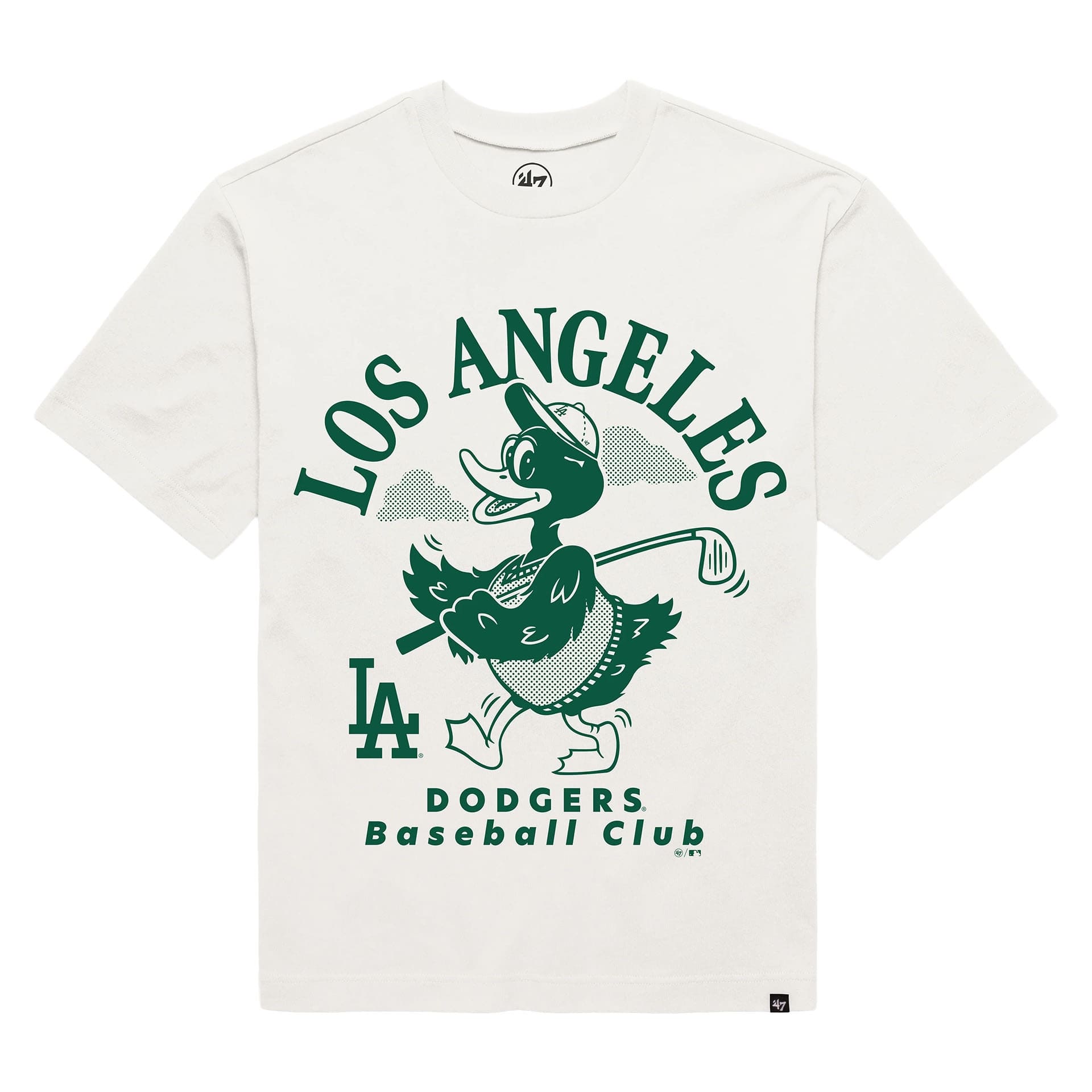 New Era Los Angeles Dodgers Sport Classics Oversized MLB T-Shirt Gray