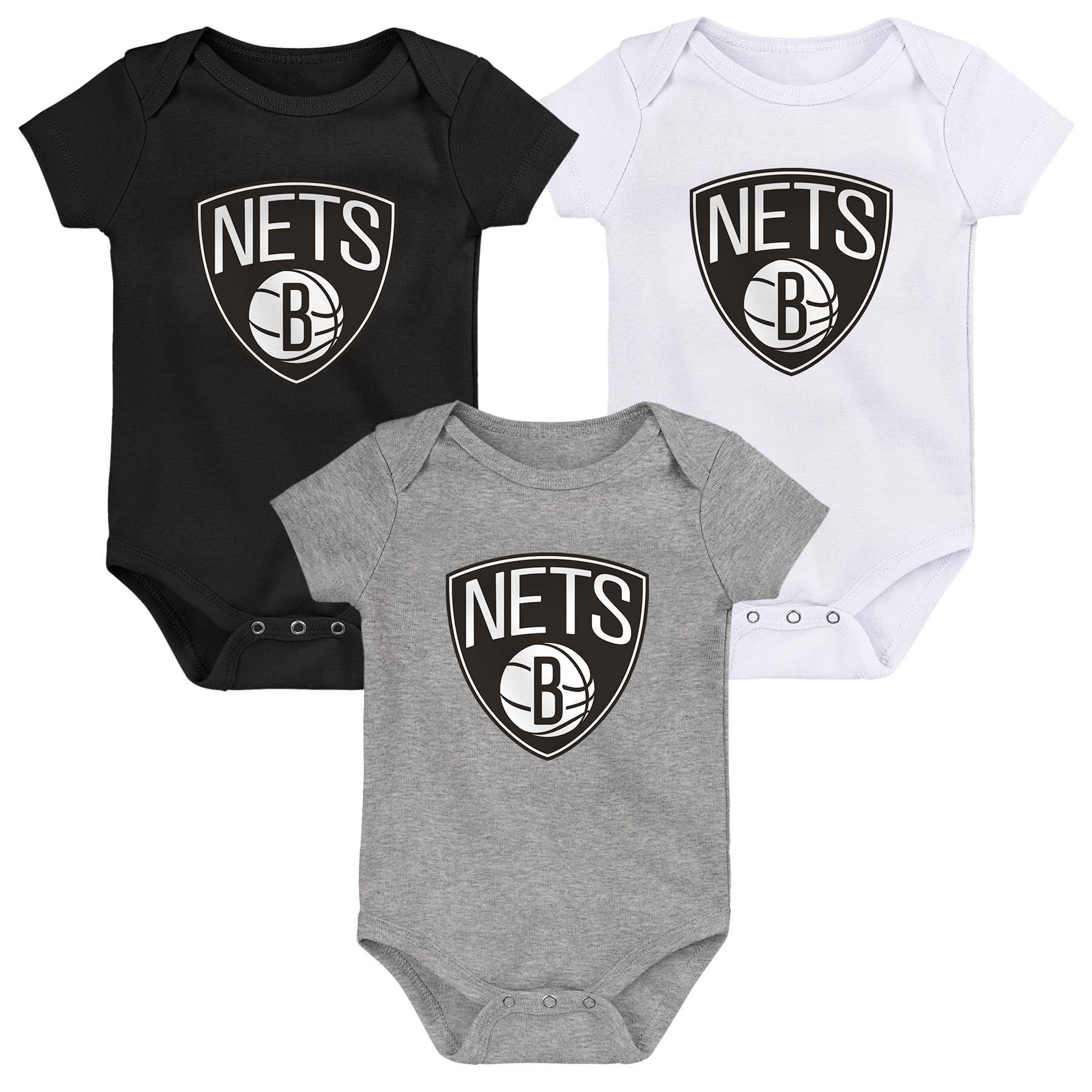 Brooklyn Nets Born to Win NBA Baby Body-Set (3er-Pack)