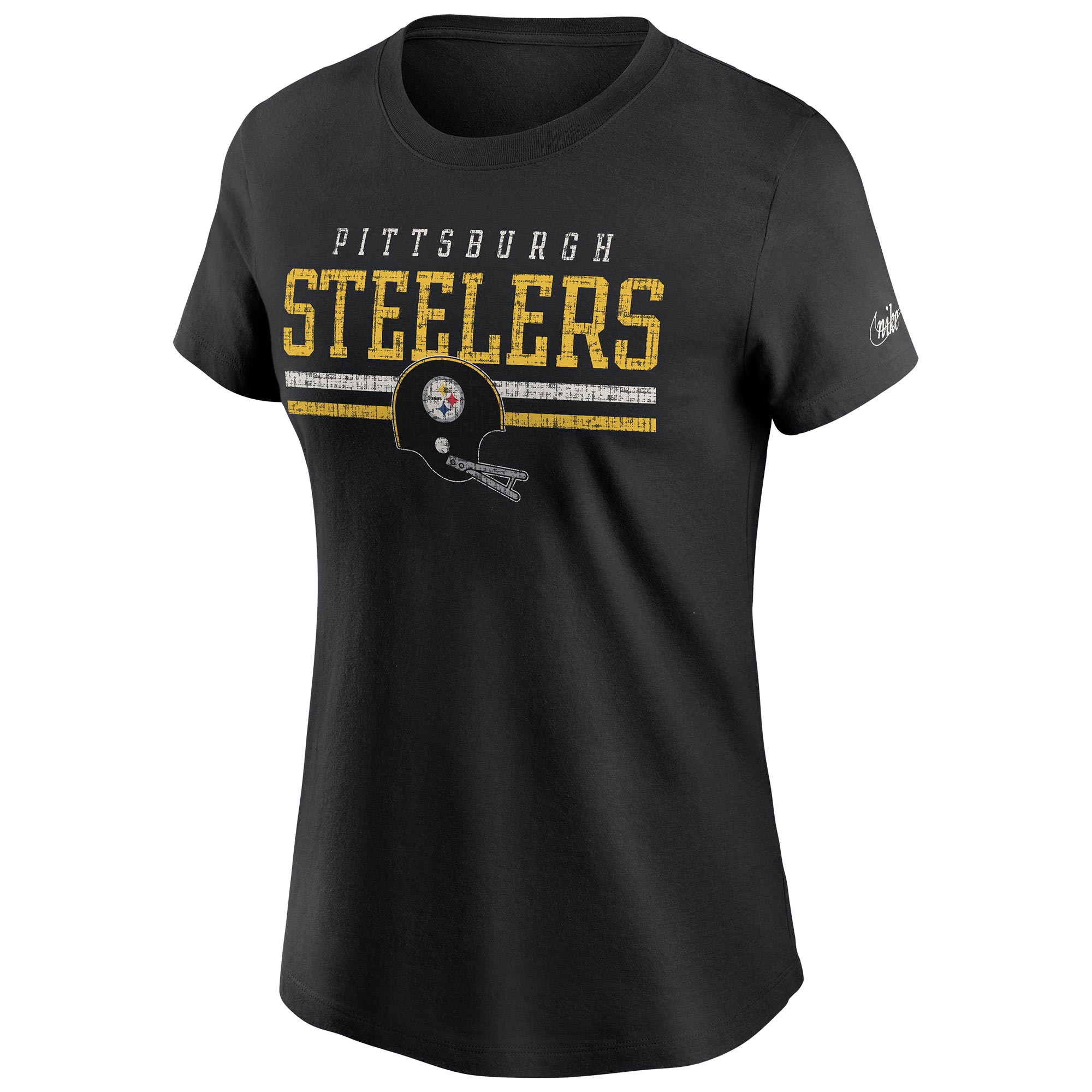 Pittsburgh Steelers Historic Distressed Nike NFL T-Shirt (DAMEN)