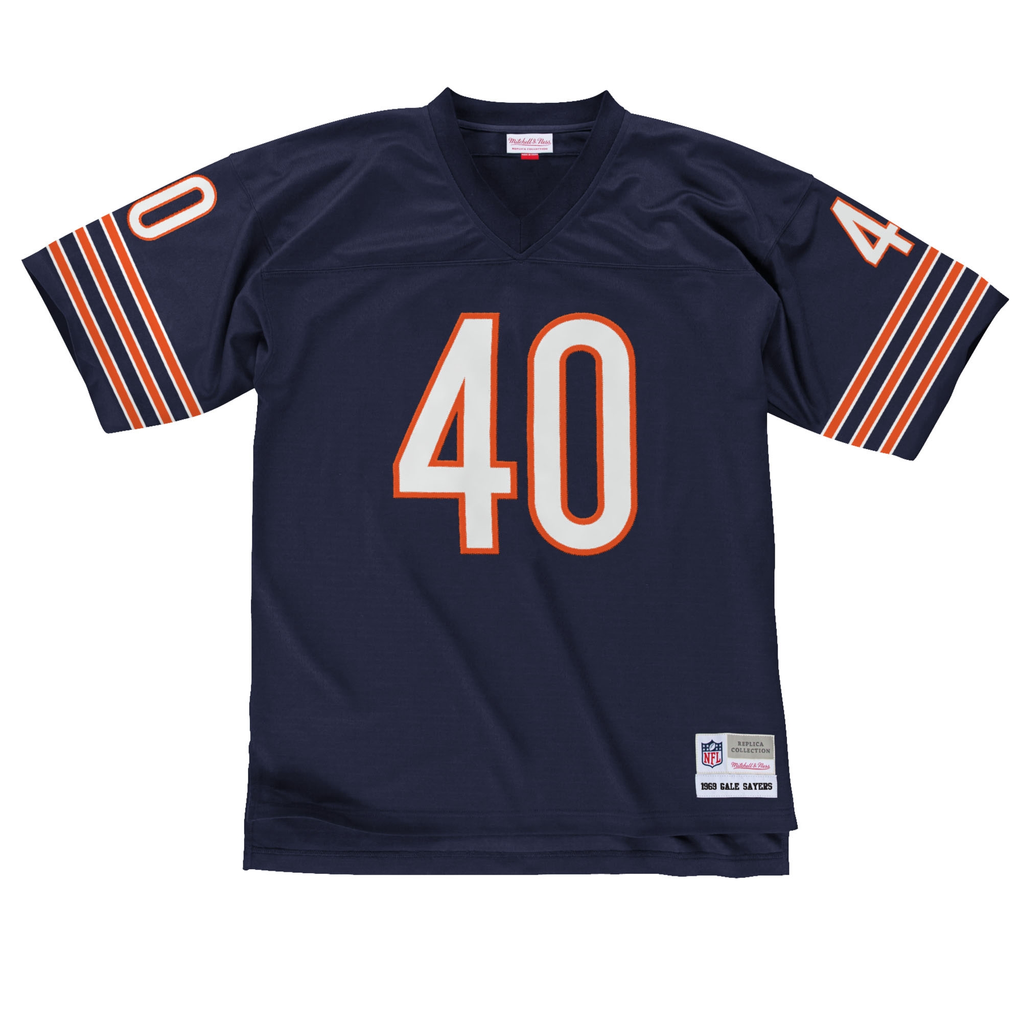 Gale Sayers #40 Chicago Bears Mitchell & Ness Throwback NFL Trikot Navy