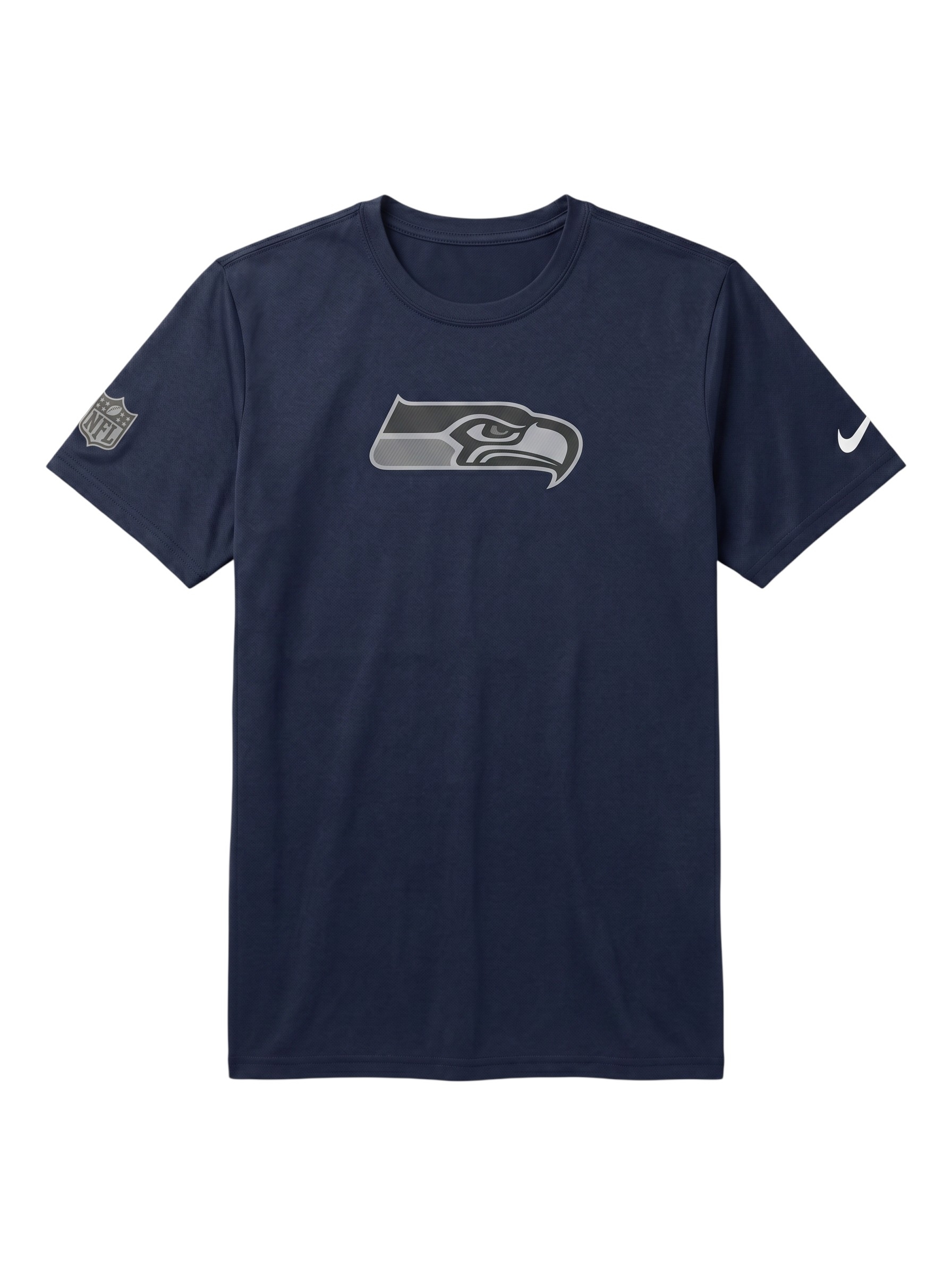 Seattle Seahawks 2026 NFL Sideline Lead The Charge Legend T-Shirt Navy