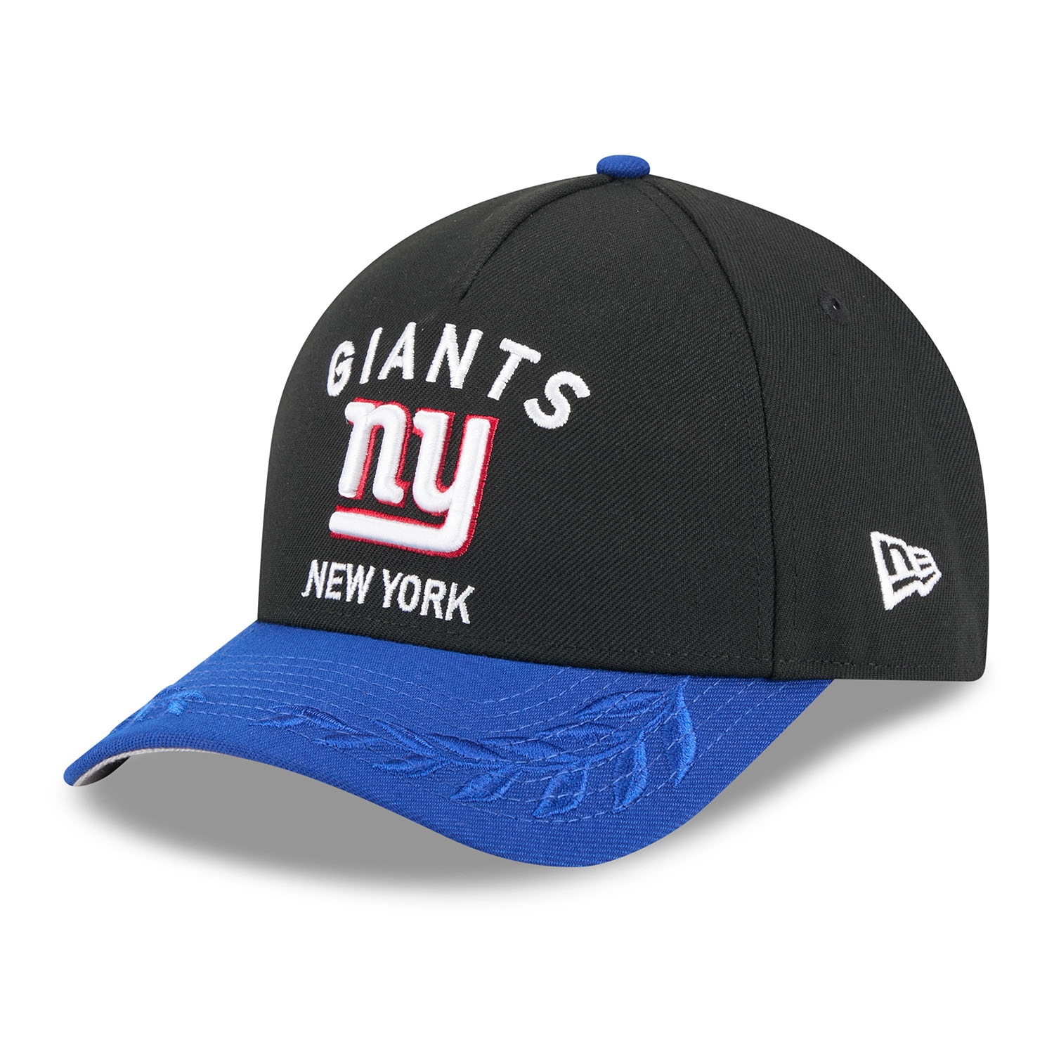 New York Giants 2025 NFL Draft 9FORTY M-Crown A-Frame Snapback Cap Schwarz