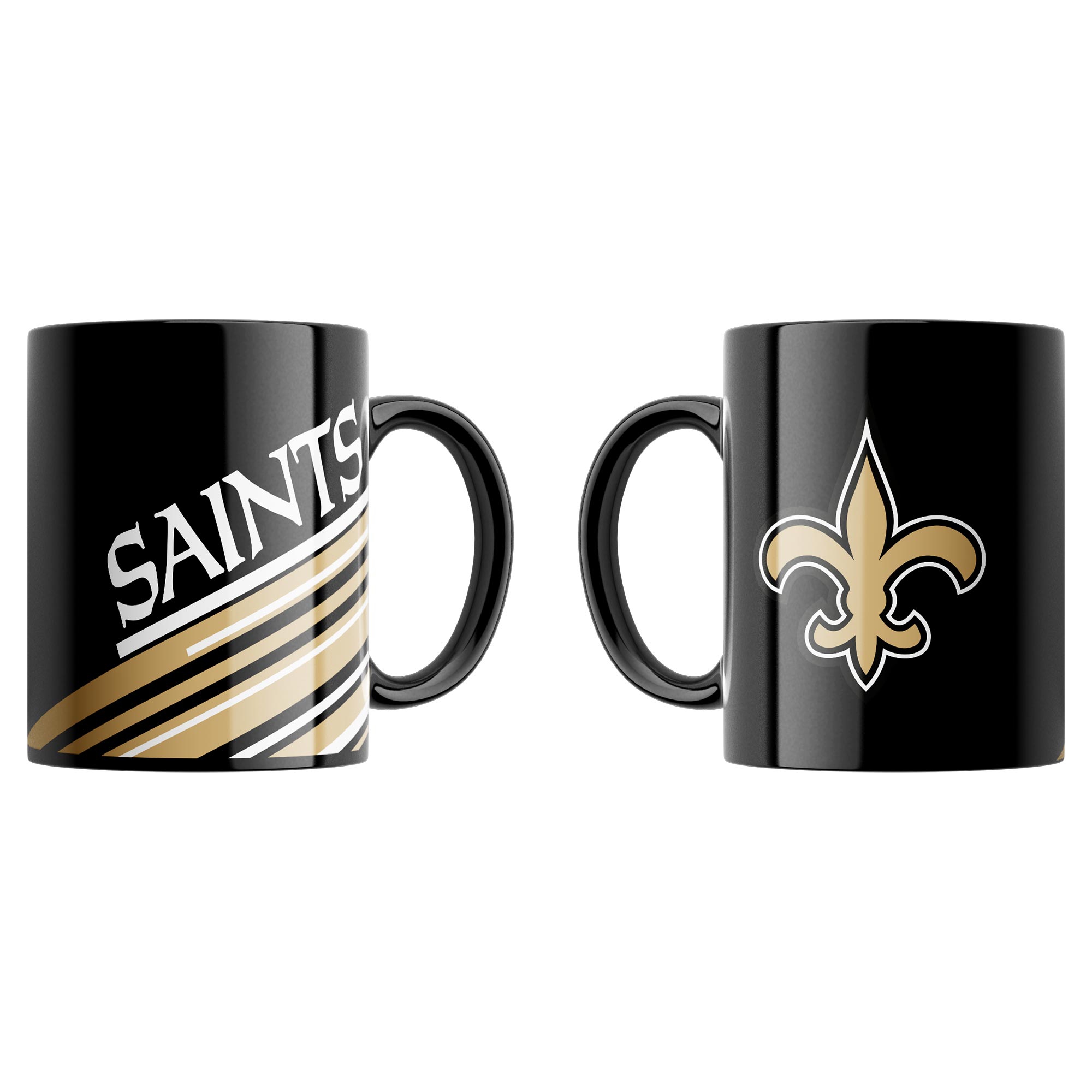 New Orleans Saints Stripes NFL Becher (330 ml)
