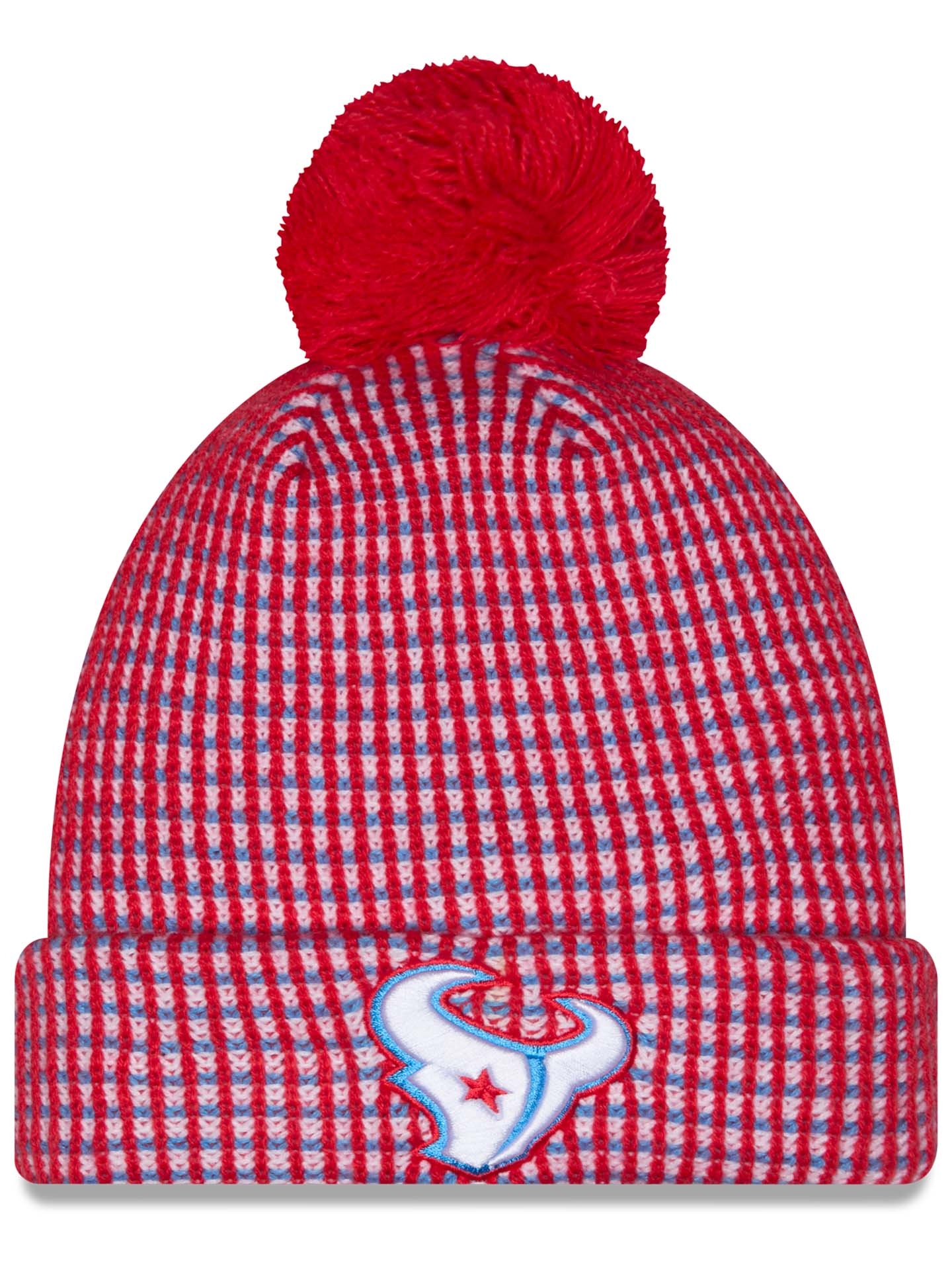 Houston Texans 2026 NFL Rivalries Sideline Cold Weather Knit Hat Red