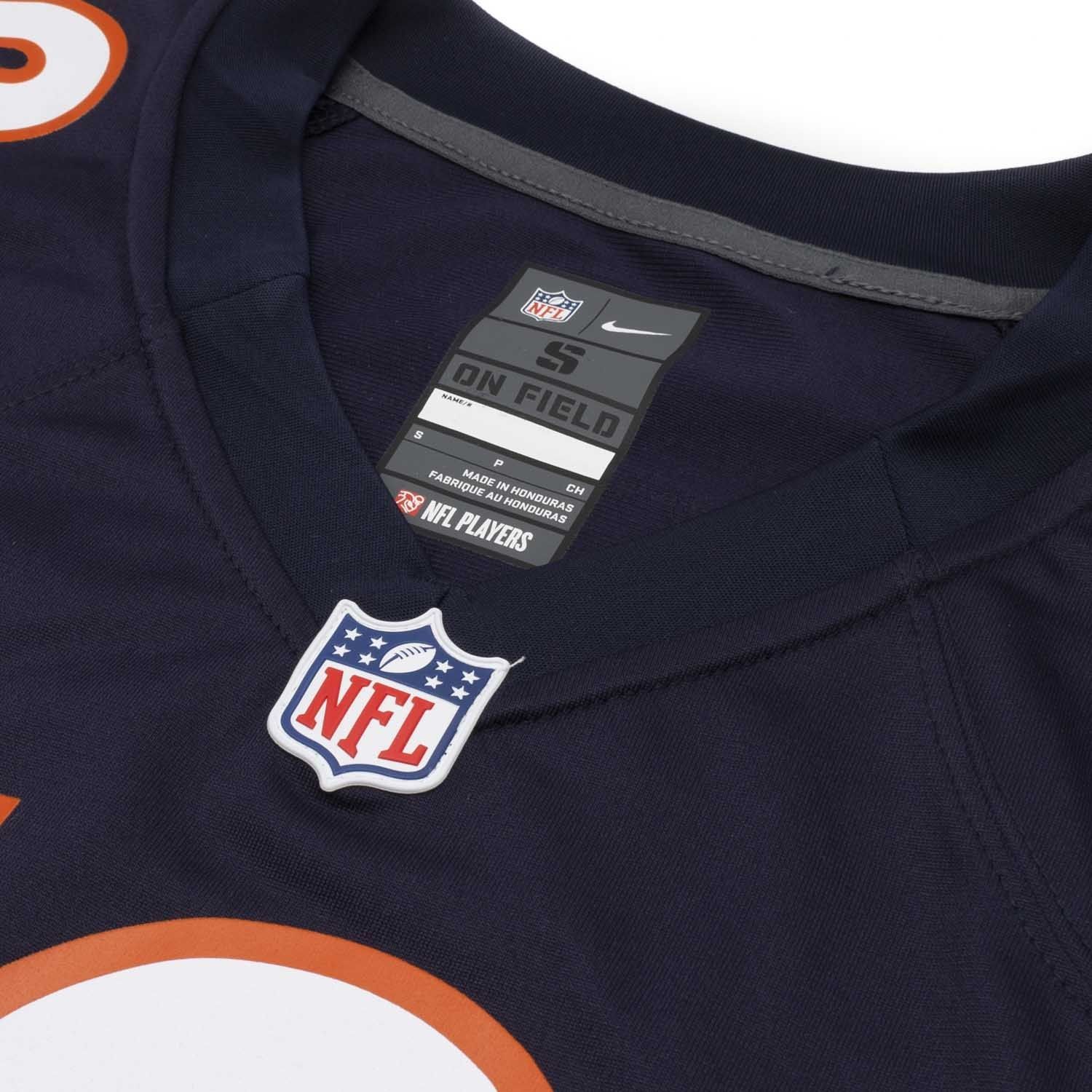 Nike Mitch Trubisky #10 Chicago Bears Game Football NFL Jersey Navy
