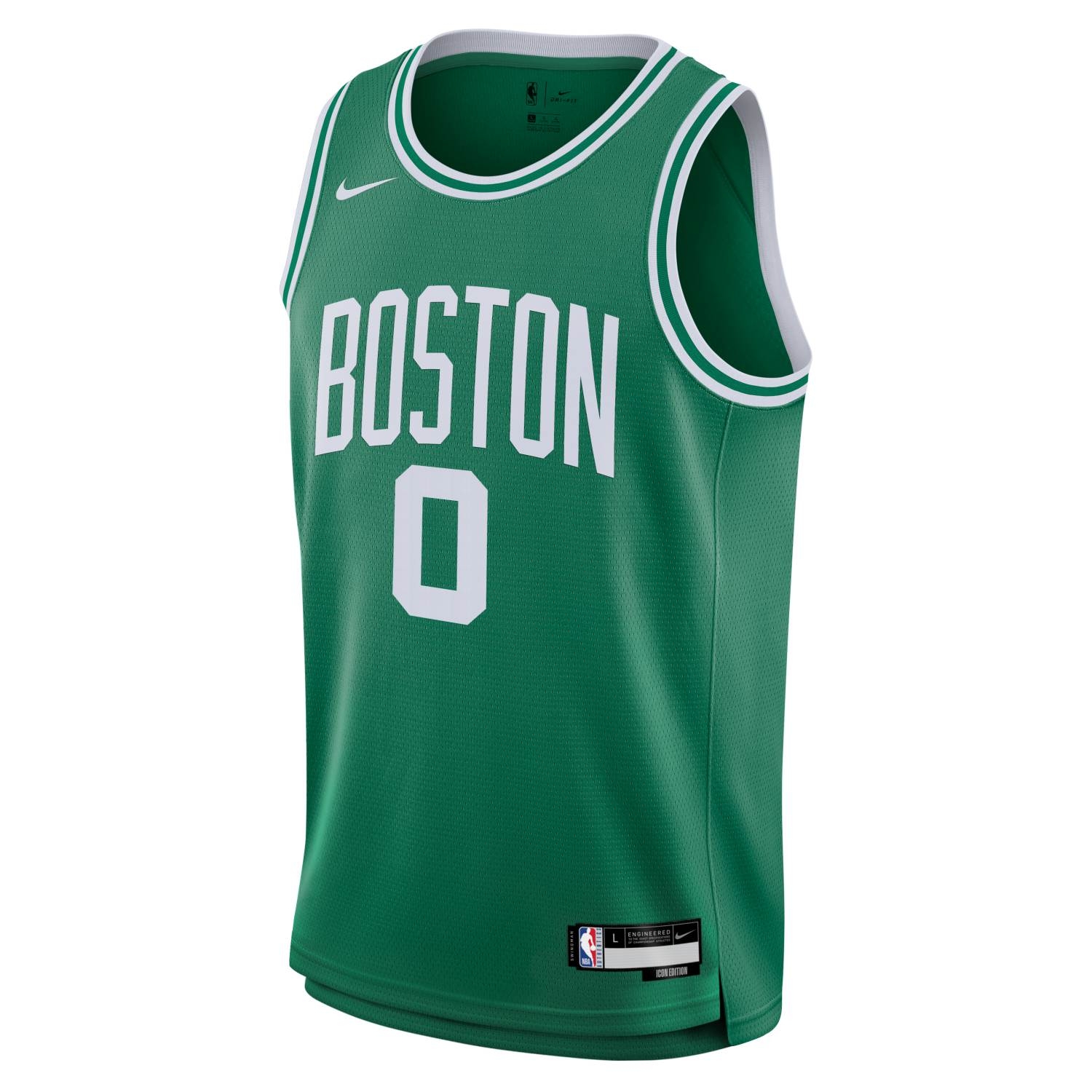 Nike Jayson Tatum #0 Boston Celtics Icon Swingman NBA Jersey Green