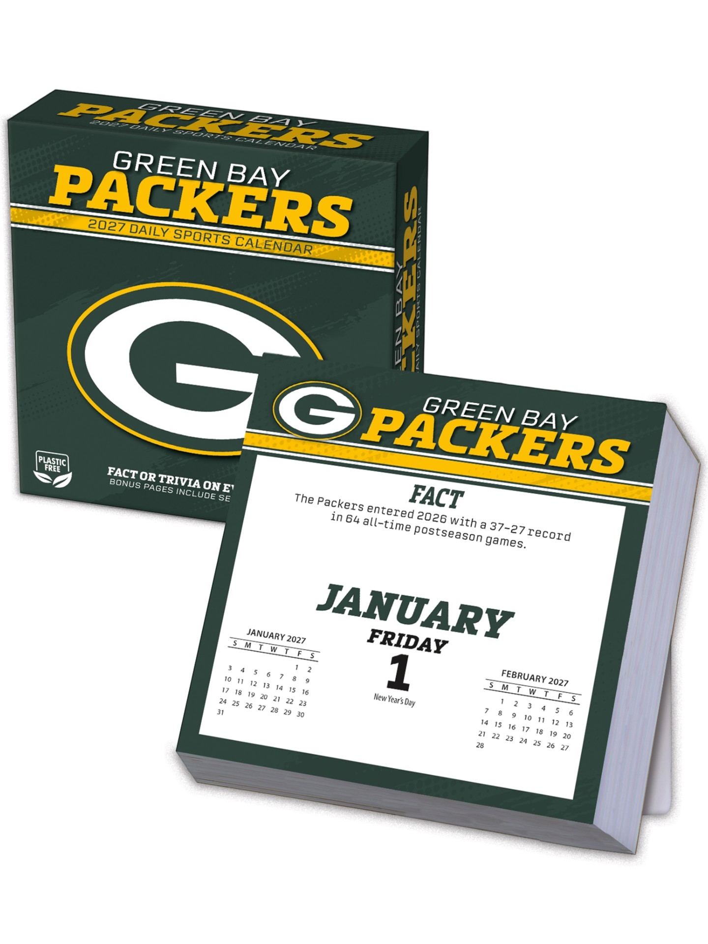 Green Bay Packers 2027 NFL Tischkalender