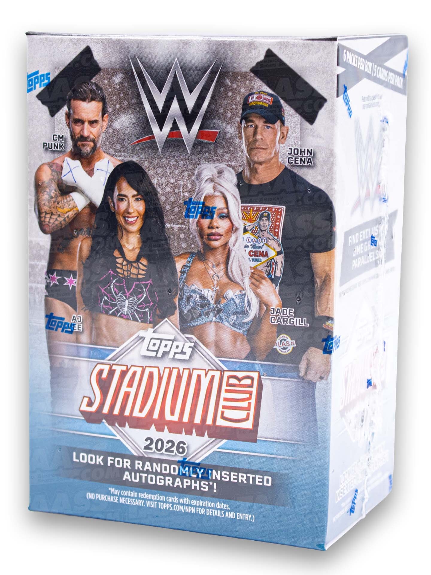 2026 Topps Stadium Club WWE Blaster Box