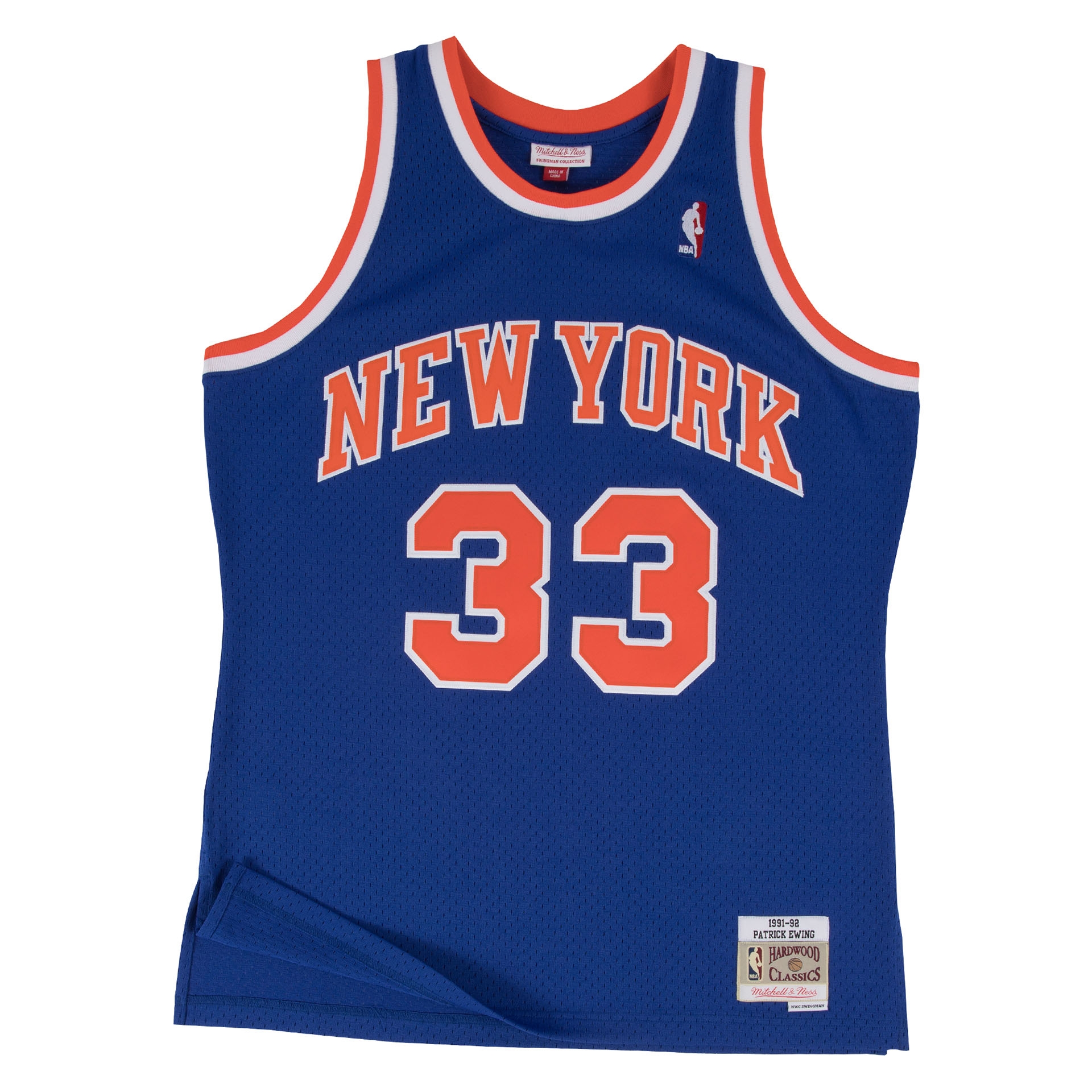 Patrick Ewing #33 New York Knicks 1991-92 Swingman NBA Jersey