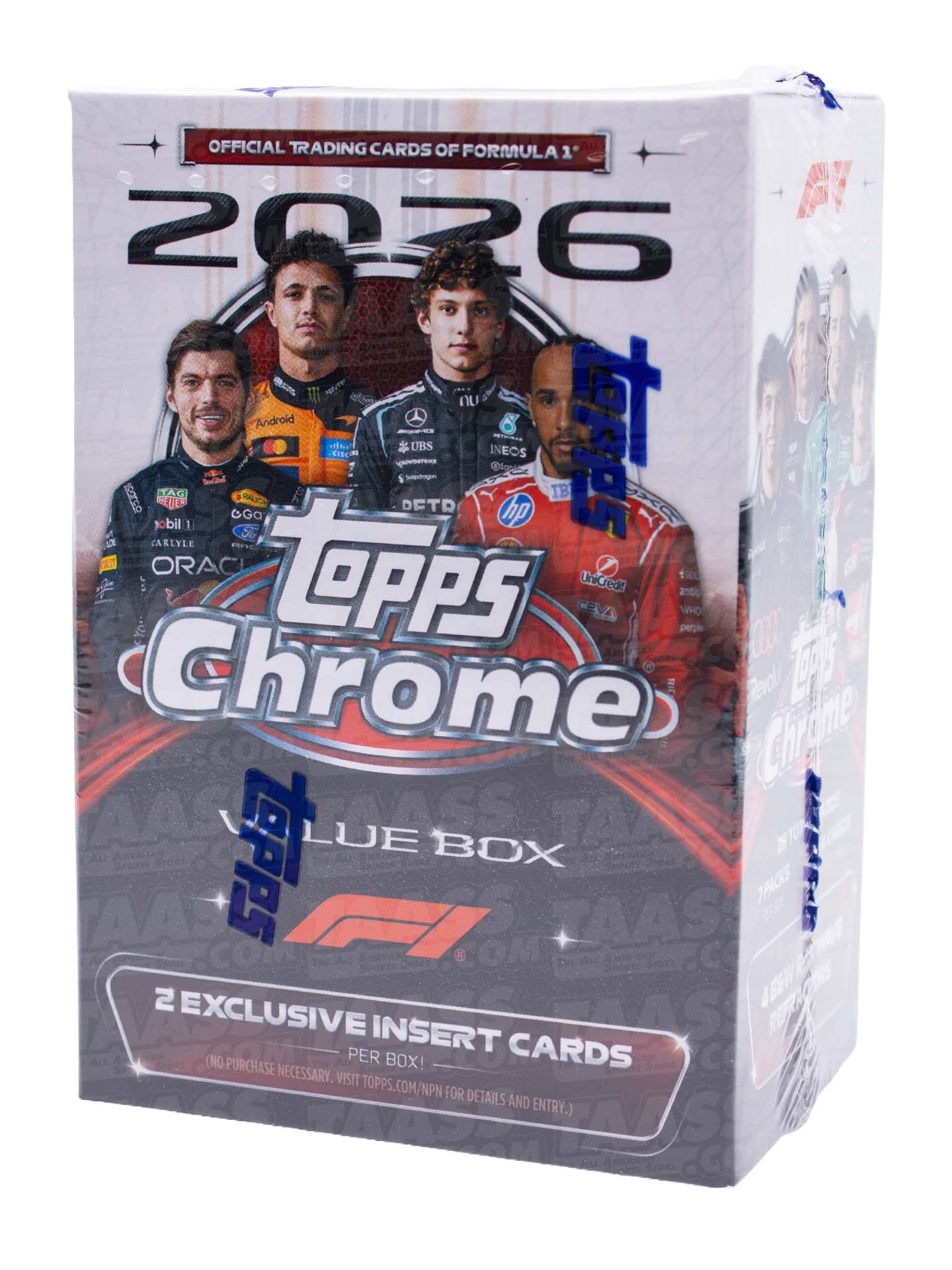 2026 Topps Chrome Formula 1 (Formel 1) F1 Racing Blaster Box