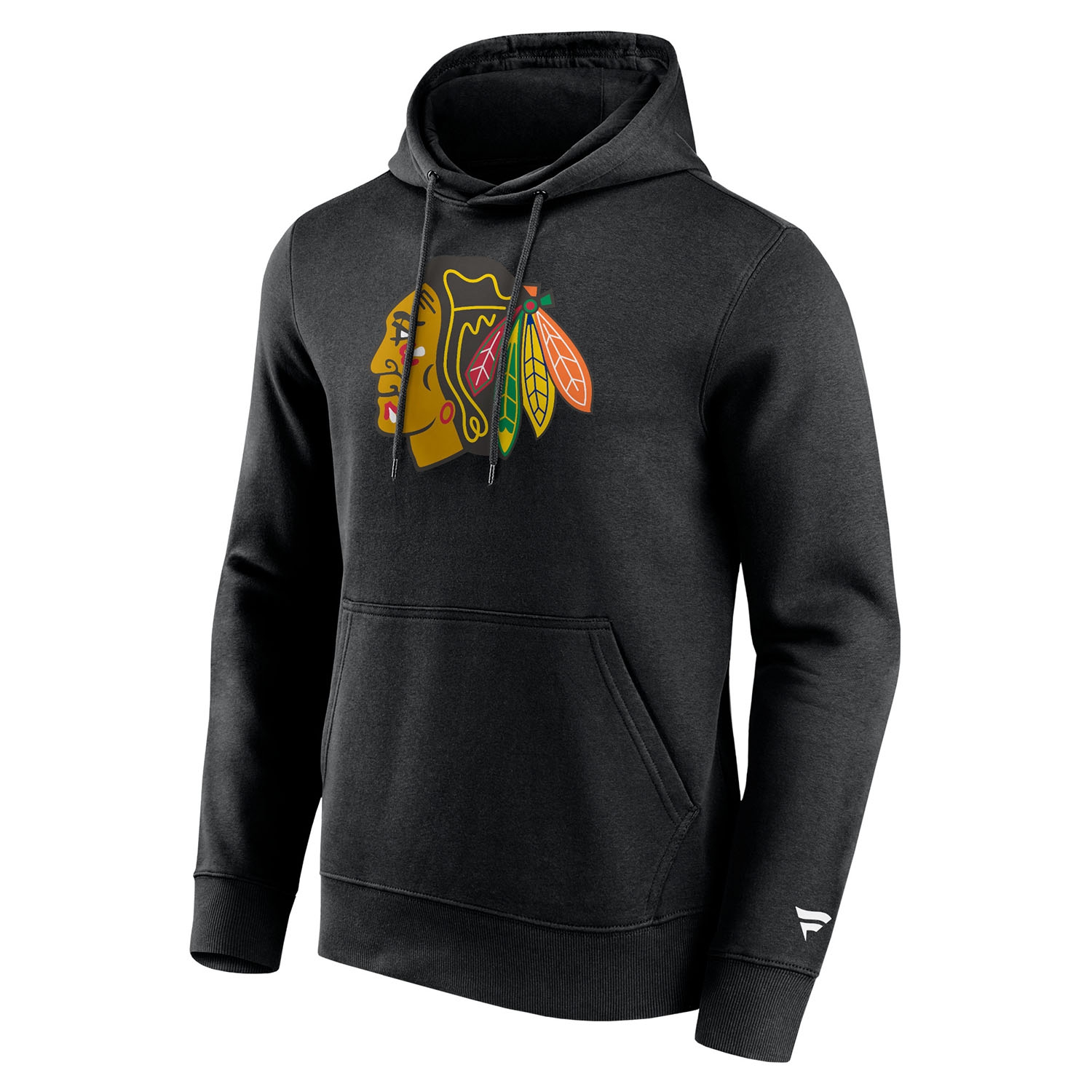 Chicago Blackhawks Primary Logo NHL Hoodie Schwarz