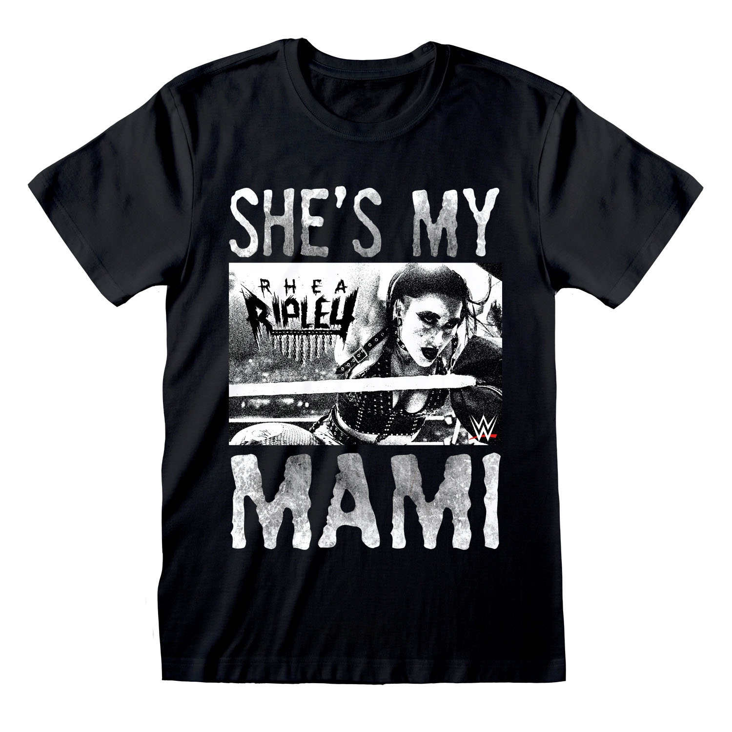 Rhea Ripley She's My Mami WWE T-Shirt Schwarz