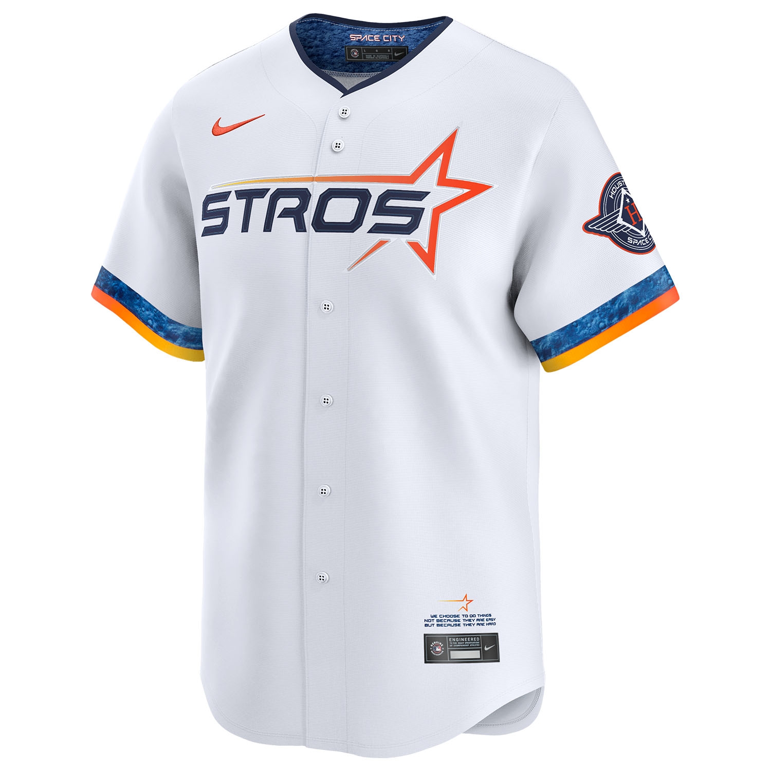 Houston Astros City Connect Nike Limited MLB Trikot Weiß