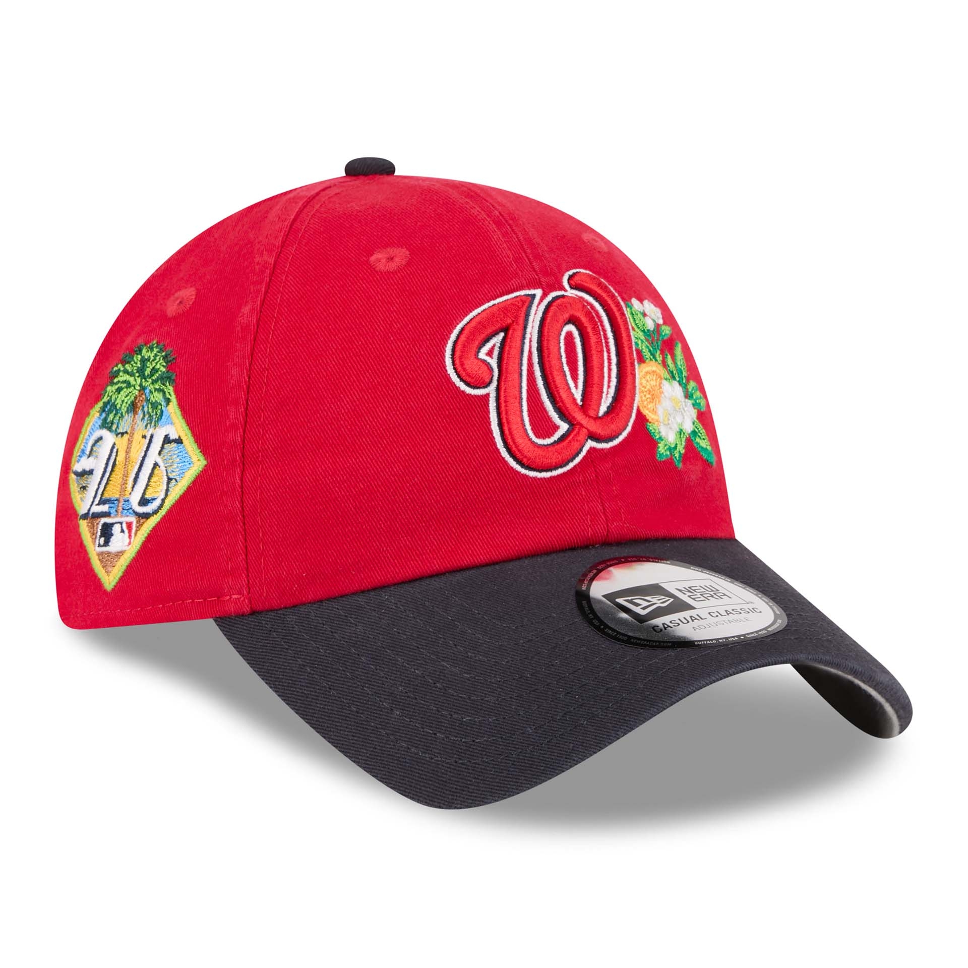 Washington Nationals 2026 MLB Spring Training Casual Classic Adjustable Cap Rot