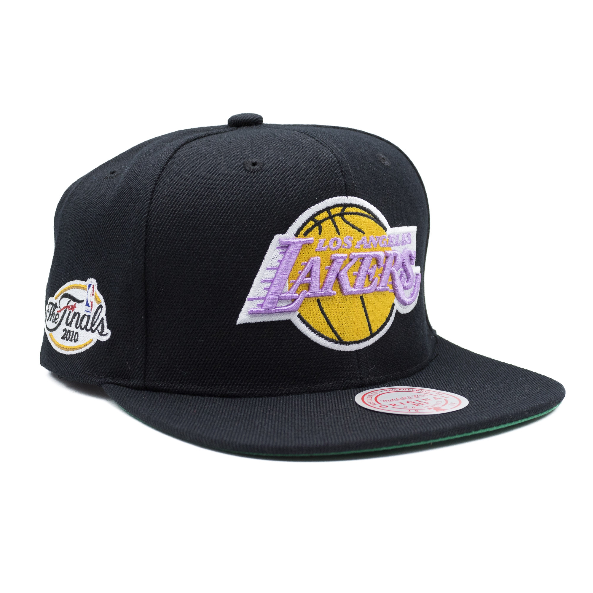 Los Angeles Lakers 2010 NBA Finals Mitchell & Ness Snapback Cap Schwarz