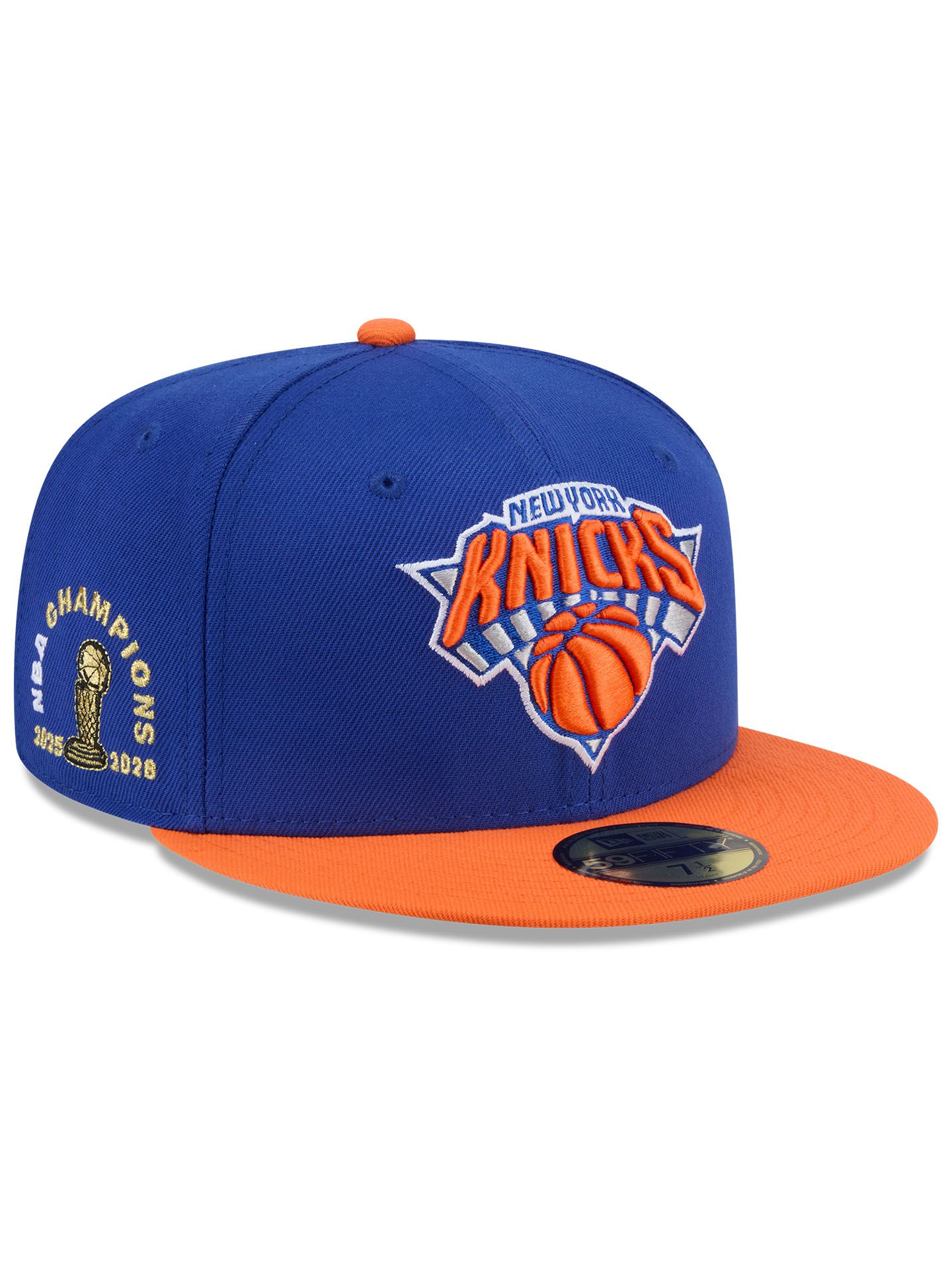 New York Knicks 2025-26 NBA Champions 59FIFTY Fitted Cap