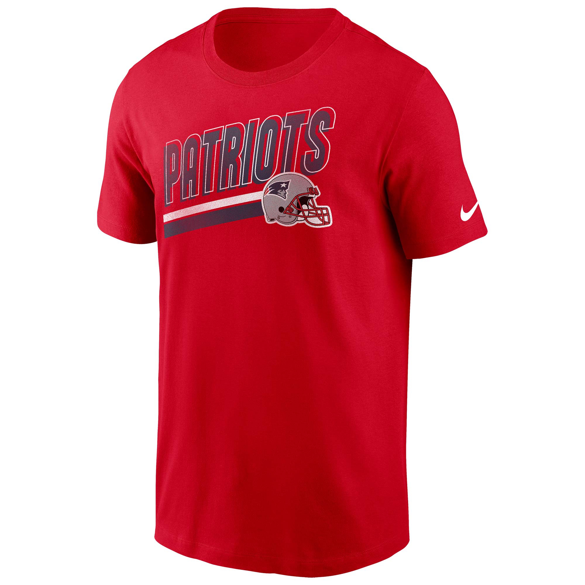 New England Patriots Blitz Nike Essential NFL T-Shirt Rot