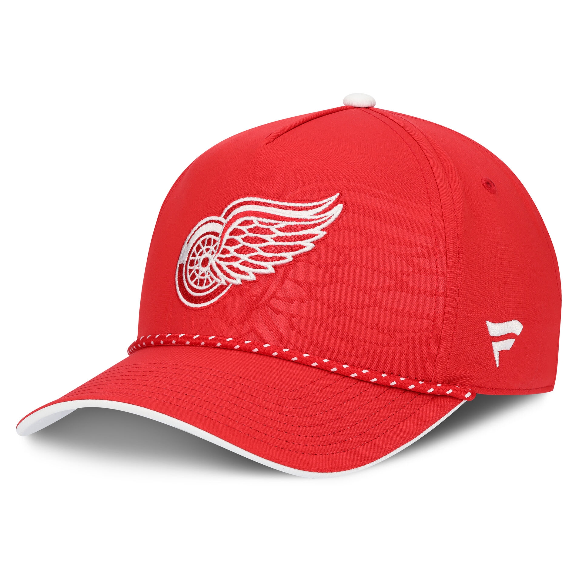 Detroit Red Wings 2026 NHL Draft Authentic Pro Adjustable Cap Rot