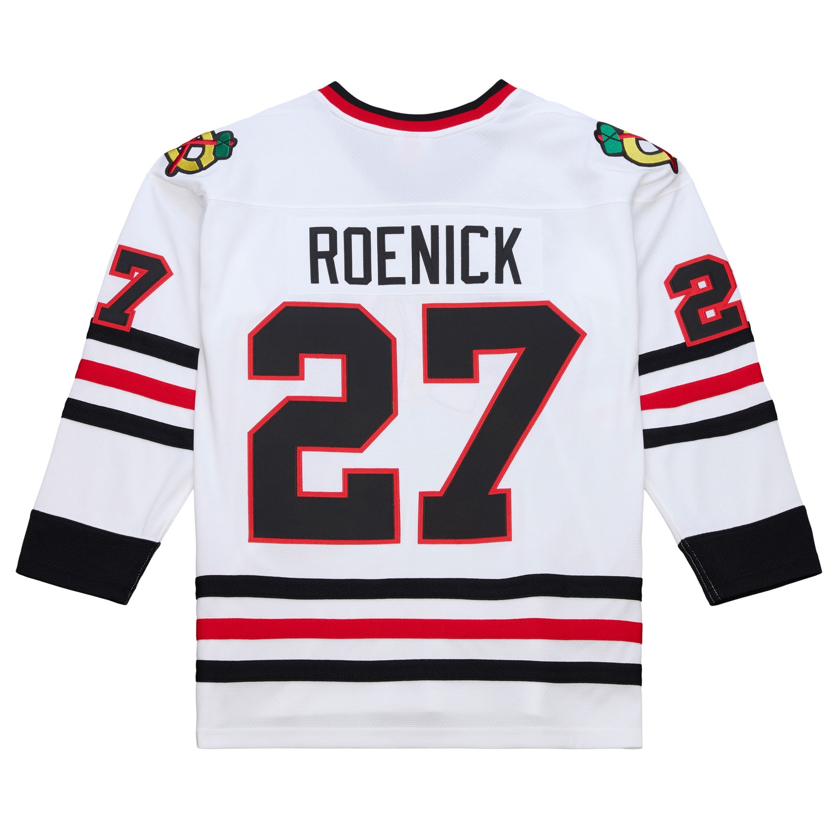Jeremy Roenick #27 Chicago Blackhawks 1991-92 Premium Power Play NHL Trikot Weiß