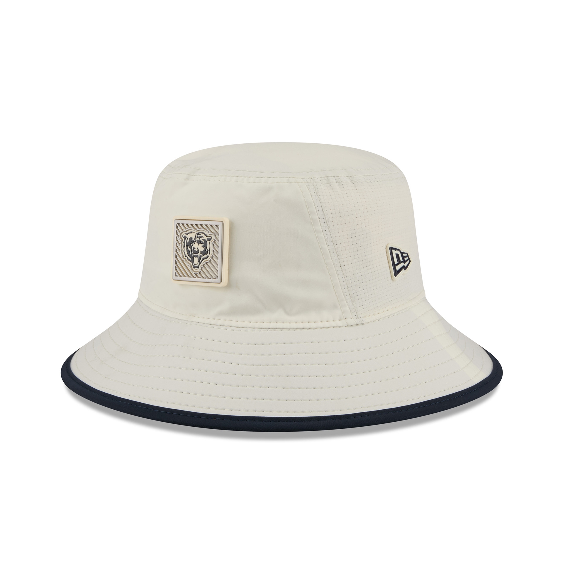 Chicago Bears 2026 NFL Training Camp Stretch Bucket Hat Cream/Navy