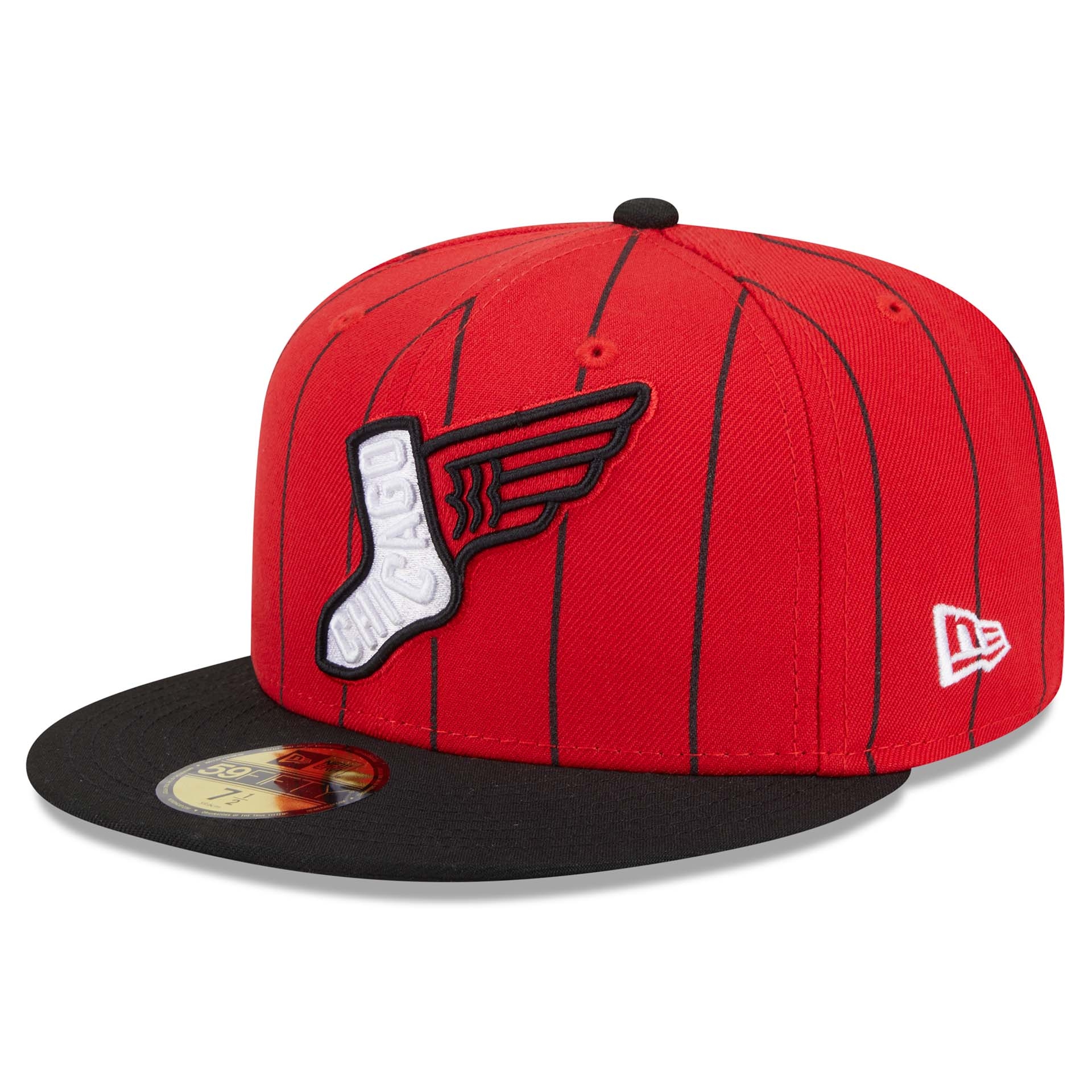 Chicago White Sox MLB Authentic City Connect 59FIFTY Fitted Cap Rot