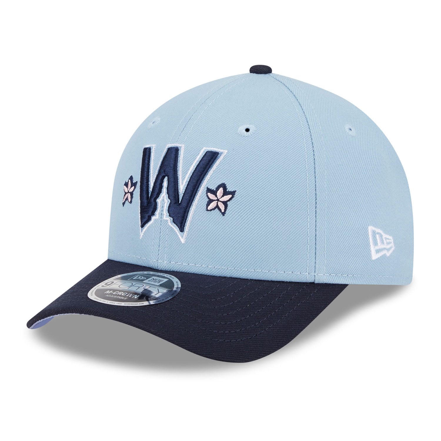 Washington Nationals MLB City Connect 9FORTY M-Crown Snapback Cap Blau