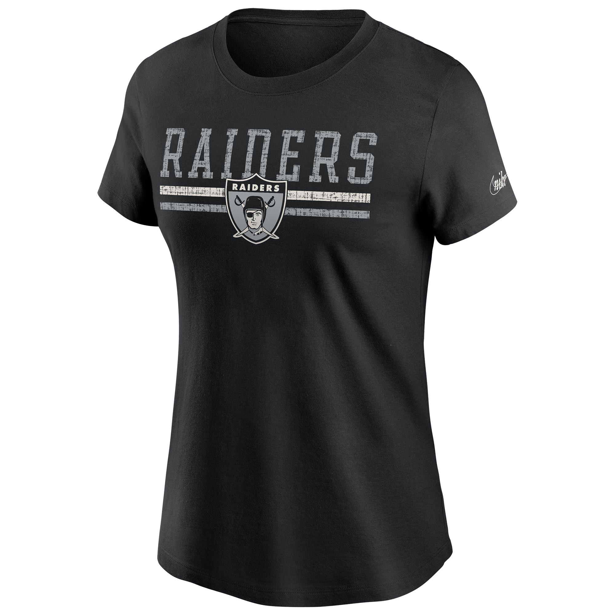 Las Vegas Raiders Historic Distressed Nike NFL T-Shirt (DAMEN)