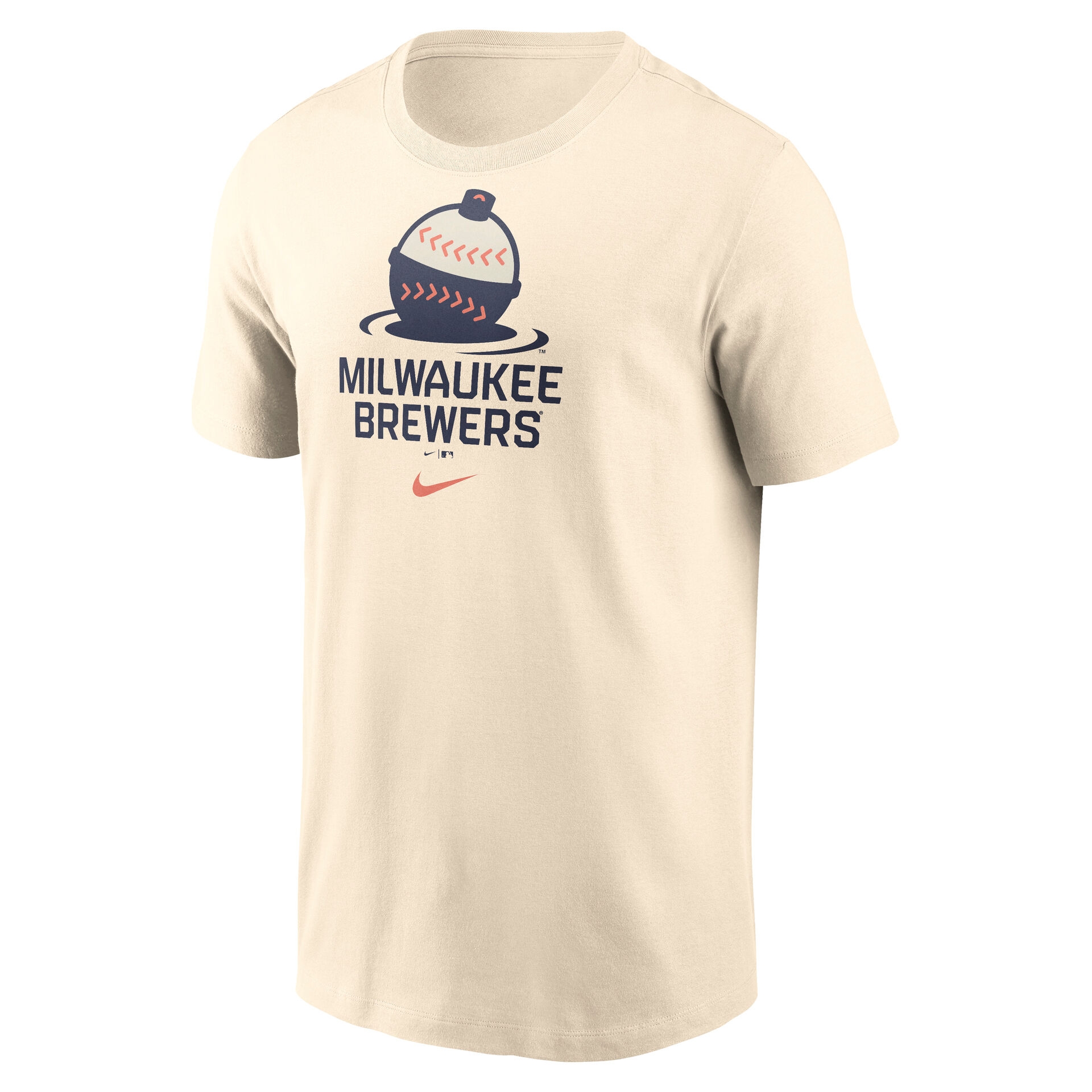 Milwaukee Brewers City Connect Secondary MLB T-Shirt Natural