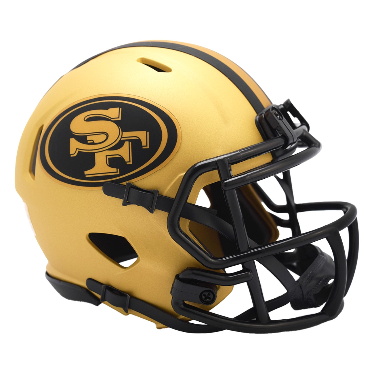 Riddell San Francisco 49ers Rave Alternate NFL Speed Mini Helmet Gold